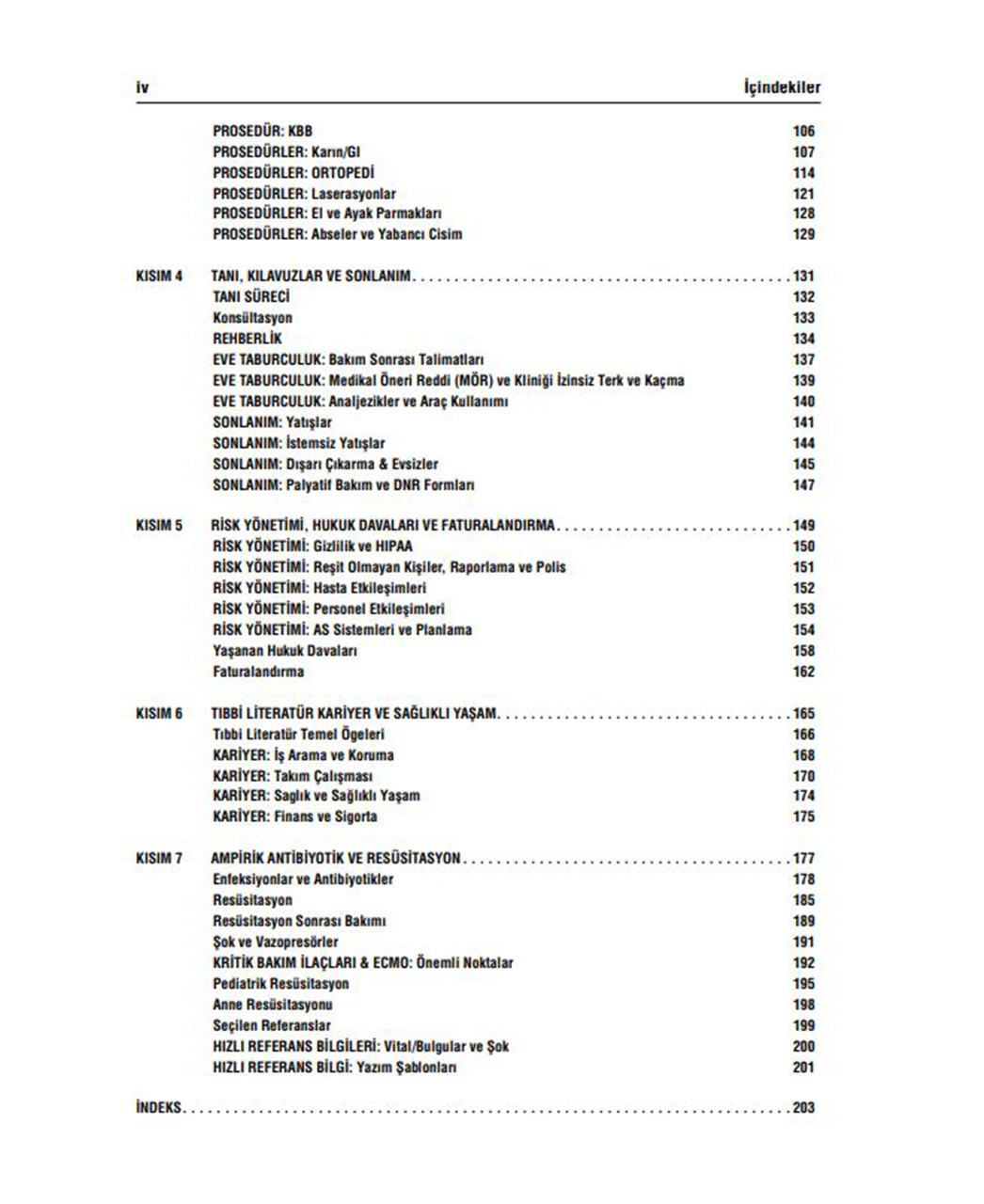 Tarascon Acil Hızlı Başvuru Kılavuzu