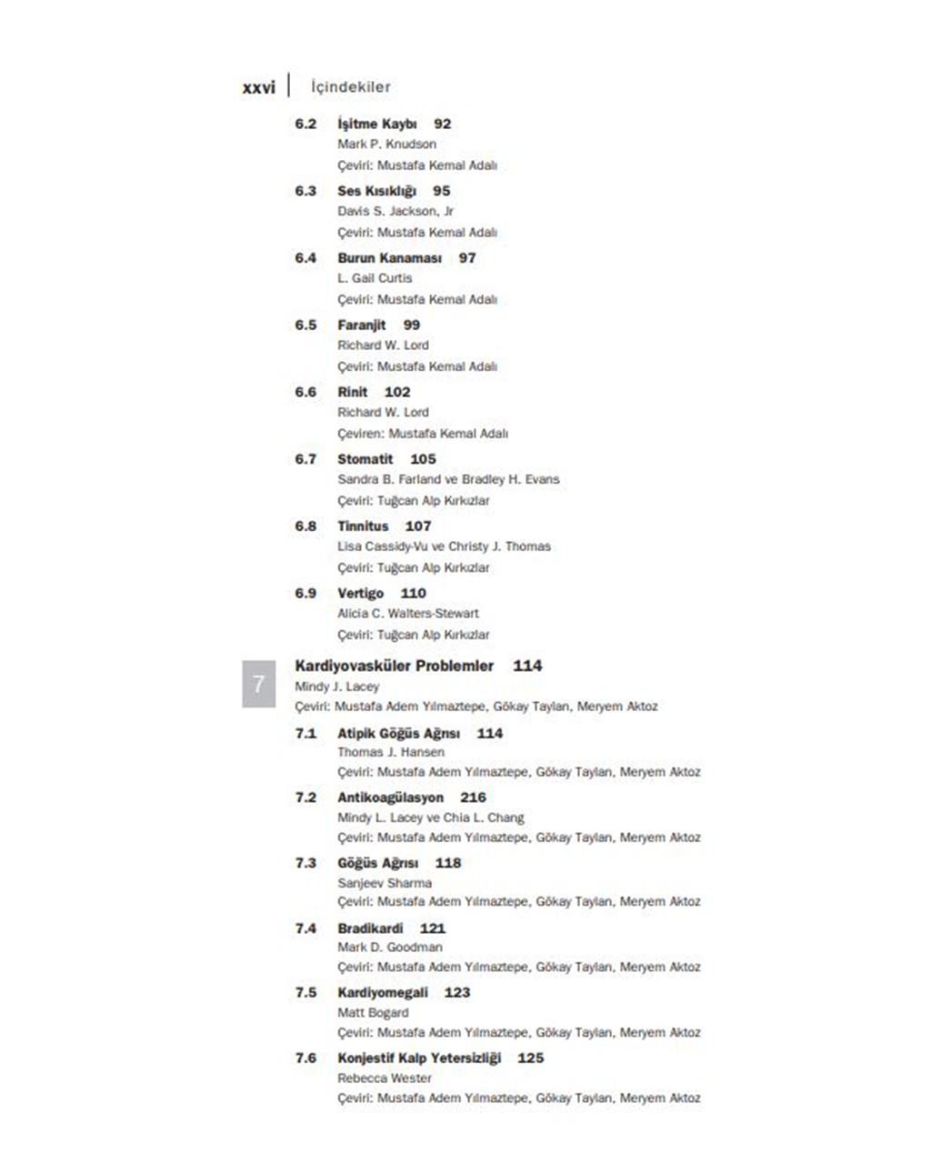 Taylor Ayırıcı Tanı El Kitabı