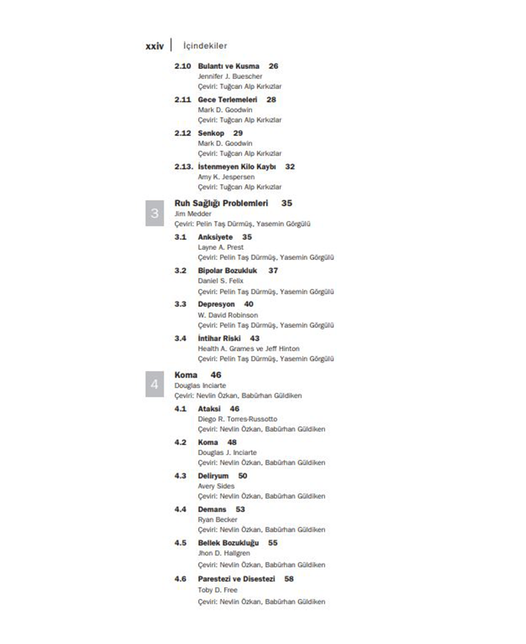 Taylor Ayırıcı Tanı El Kitabı