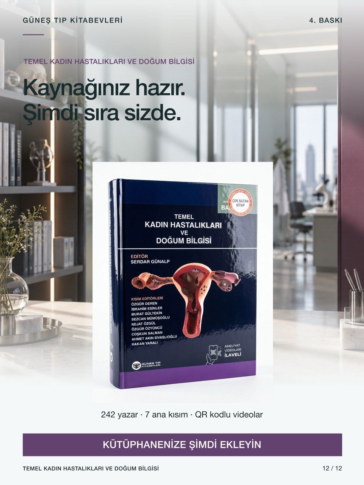 Temel Kadın Hastalıkları ve Doğum Bilgisi 4. Baskı