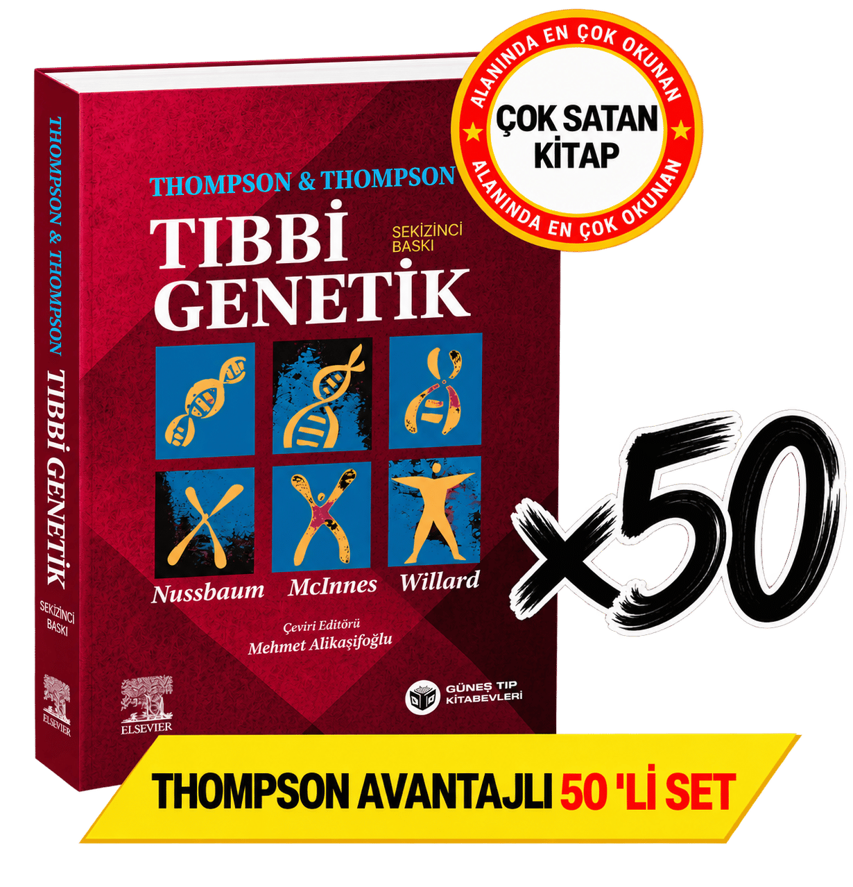 Thompson & Thompson Tıbbi Genetik Avantajlı 50'li SET