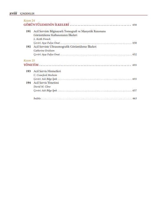 Tintinalli Acil Tıp - Bilinmesi Gerekenler