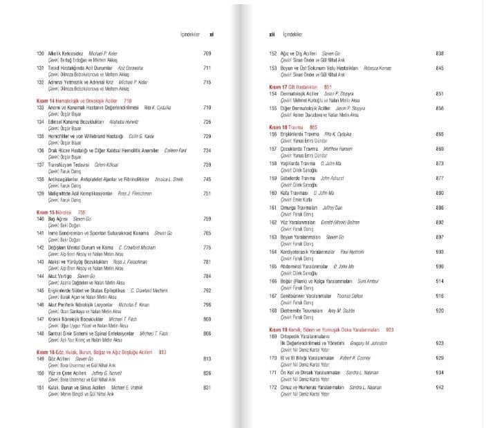 Tintinalli'nin Acil Tıp El Kitabı 8. BASKI