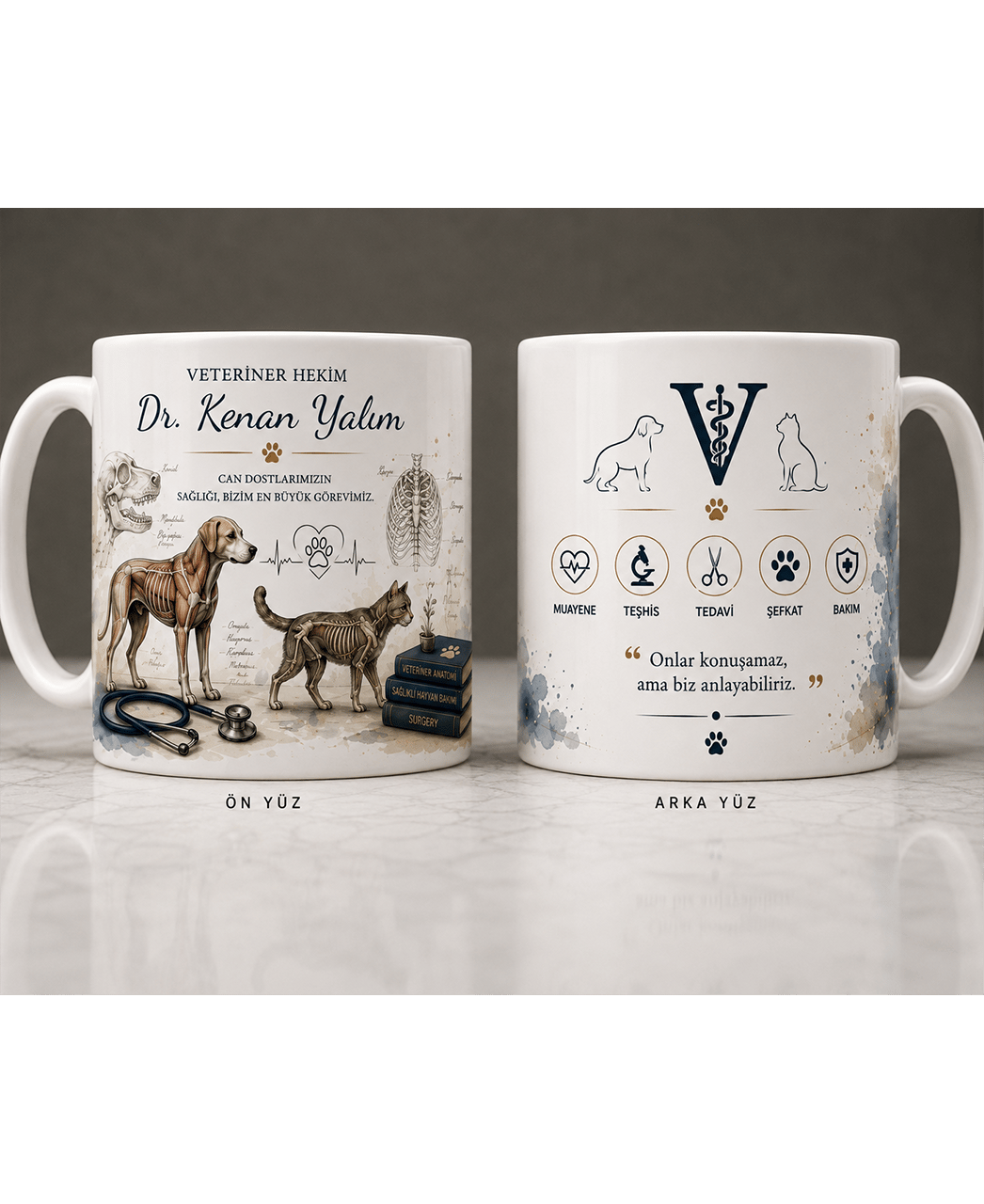 VETERİNER HEKİM KUPASI (İSME ÖZEL)
