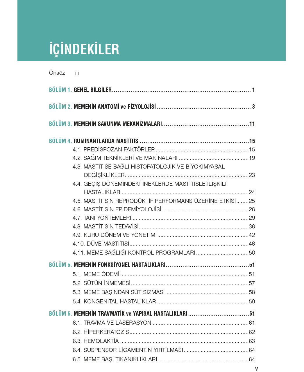 Veteriner Hekimliği Evcil Hayvanlarda Meme Hastalıkları Akıl Notları