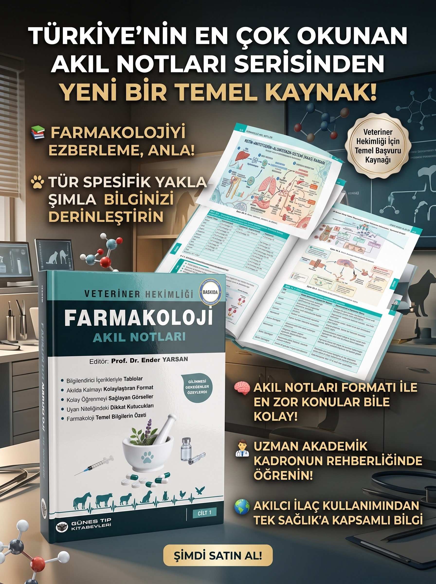 Veteriner Hekimliği Farmakoloji Akıl Notları