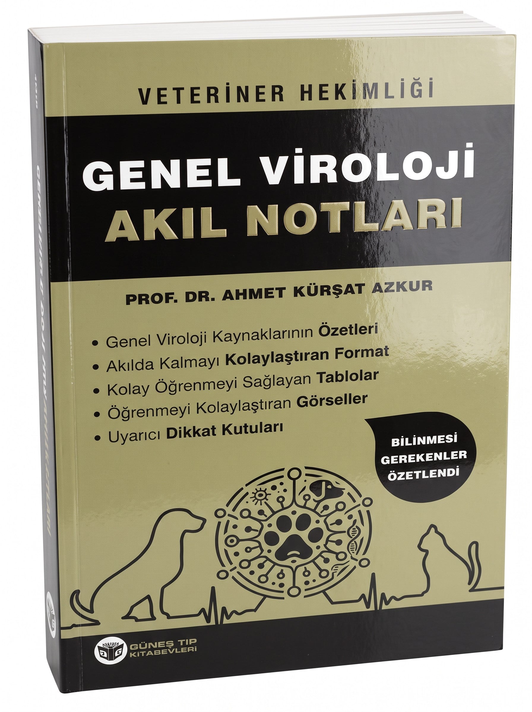 Veteriner Hekimliği Genel Viroloji Akıl Notları (En Fazla Okunan Kitap Serisinden)