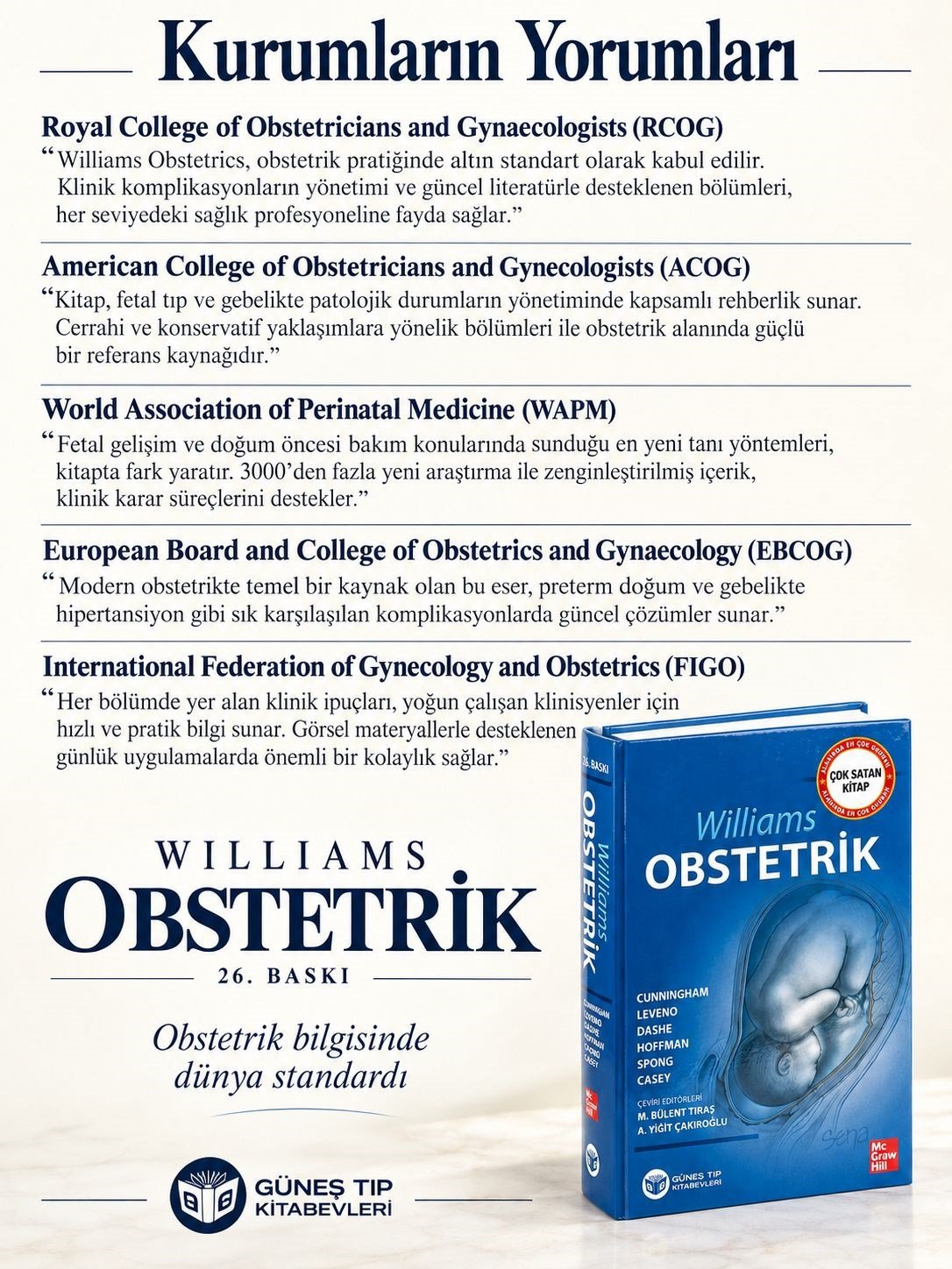 Williams Obstetrik 26.Baskı