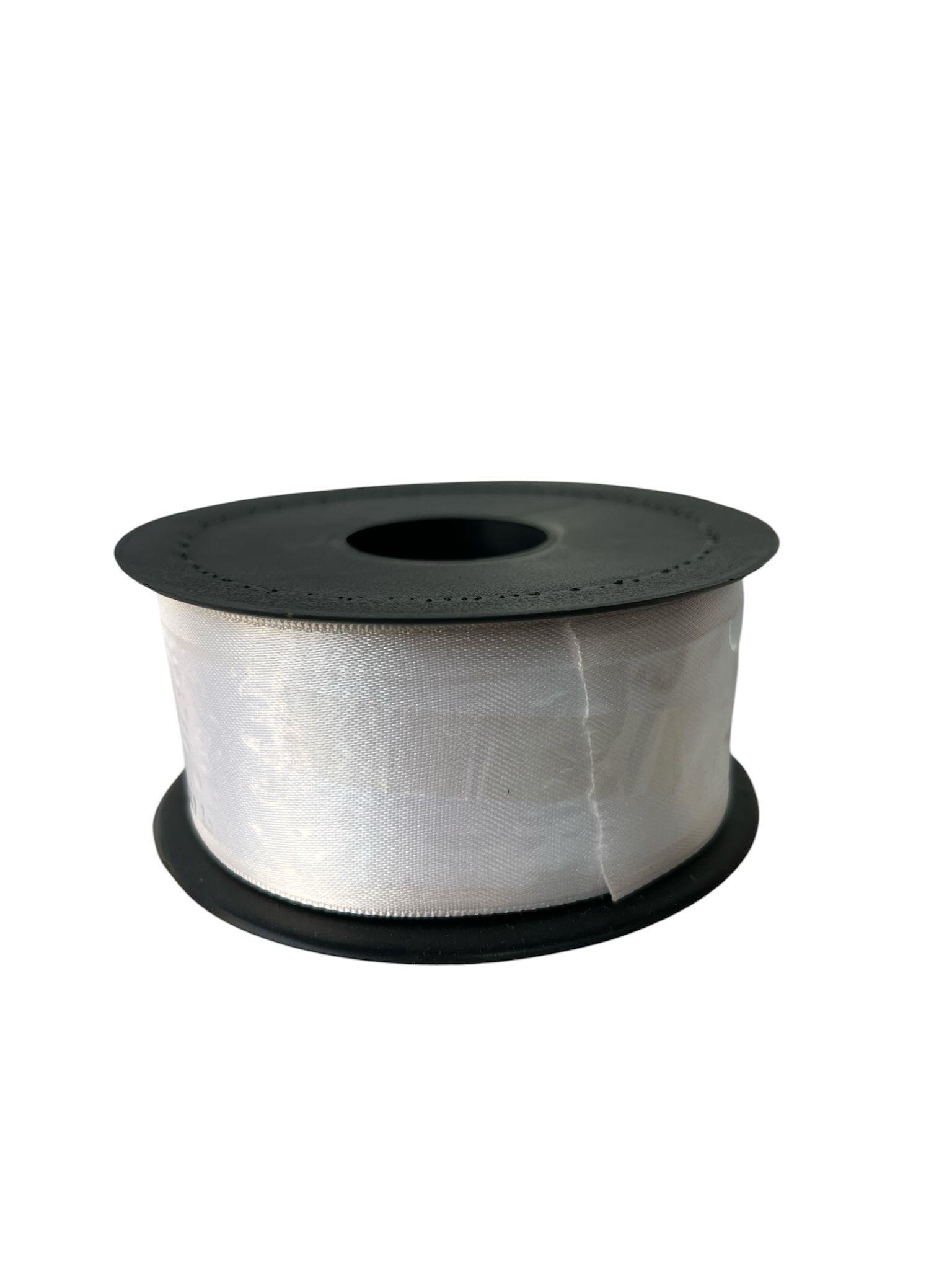 5 Cm Beyaz Saten Kurdela