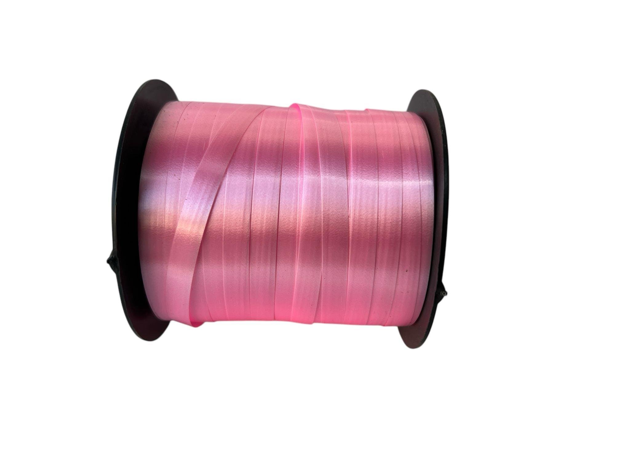 8 mm Pembe Rafya Şerit 200 mt.