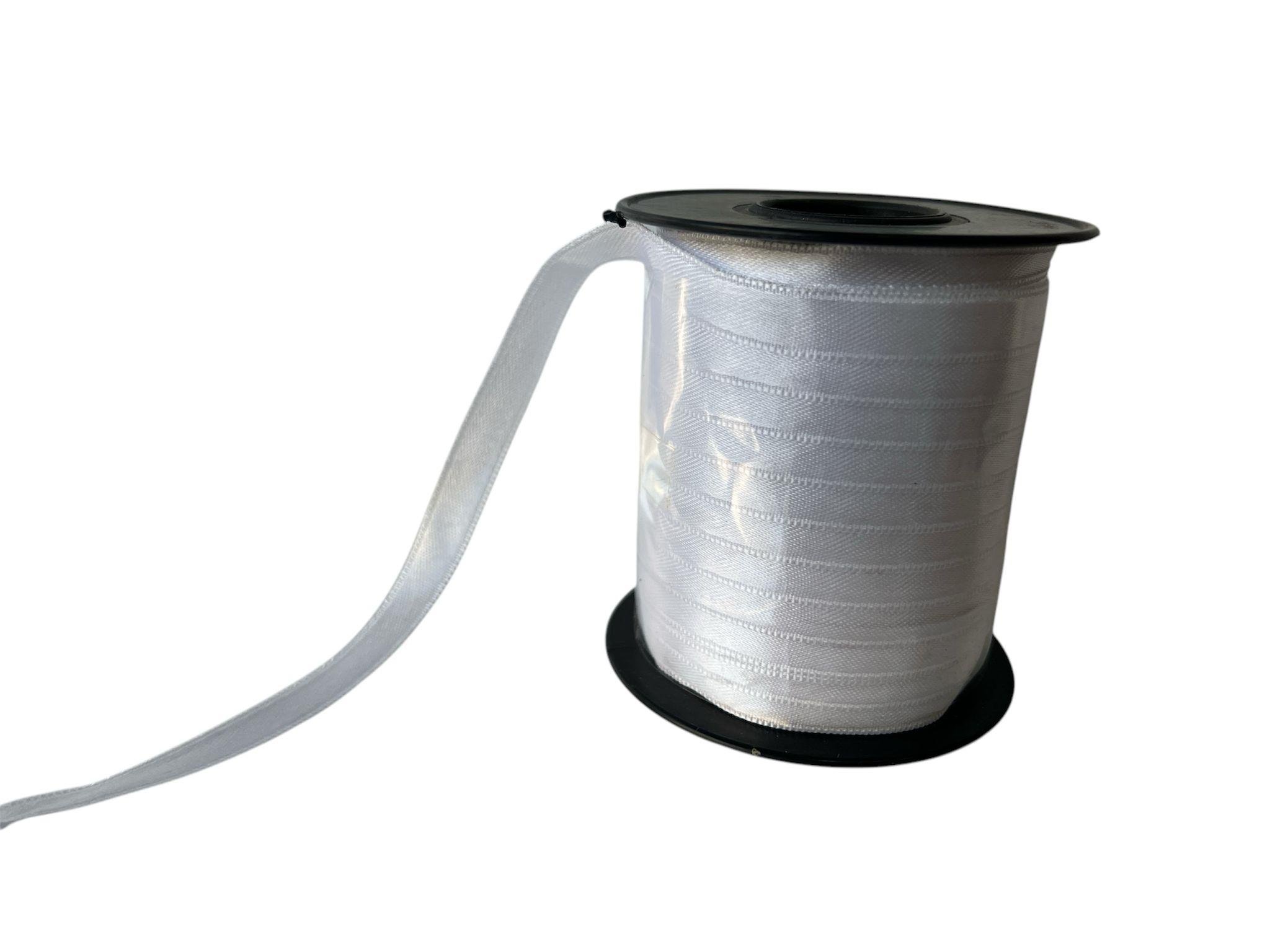 Saten Kurdela Beyaz 10 MM