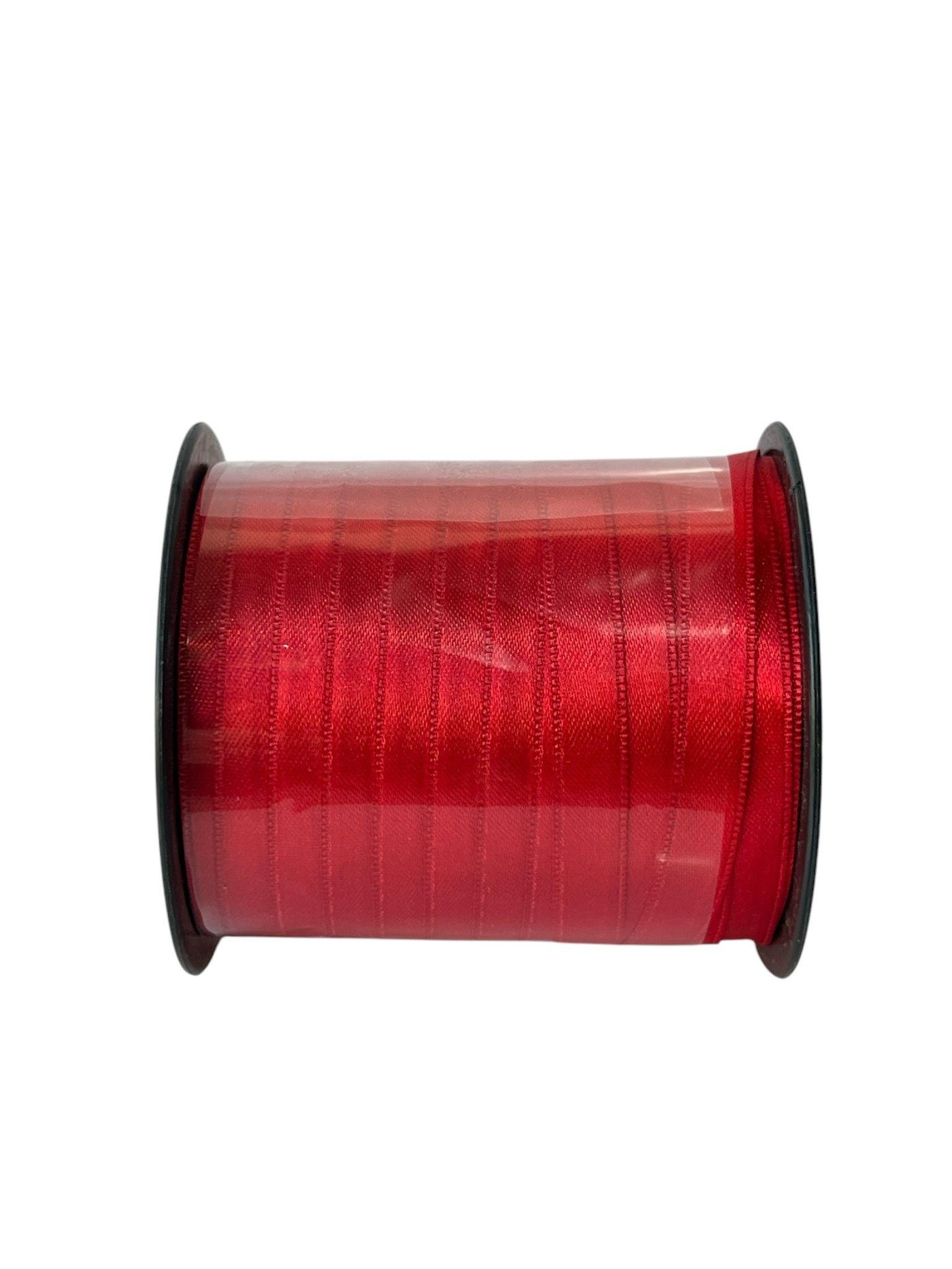 Saten Kurdela Kırmızı 10 MM