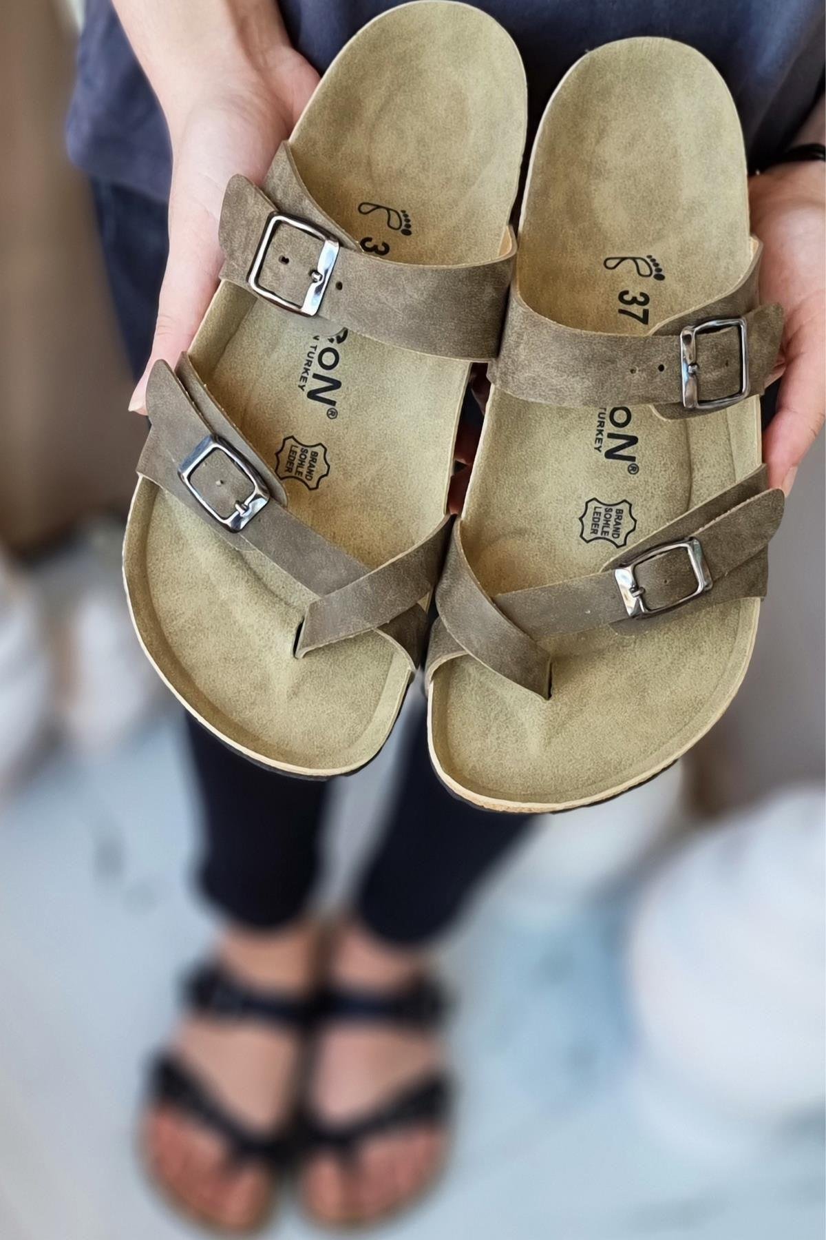 Unisex Şık Konforlu Taban Mayari Parmak Arası Günlük Sahil Plaj Dışarı Ev Terliği
