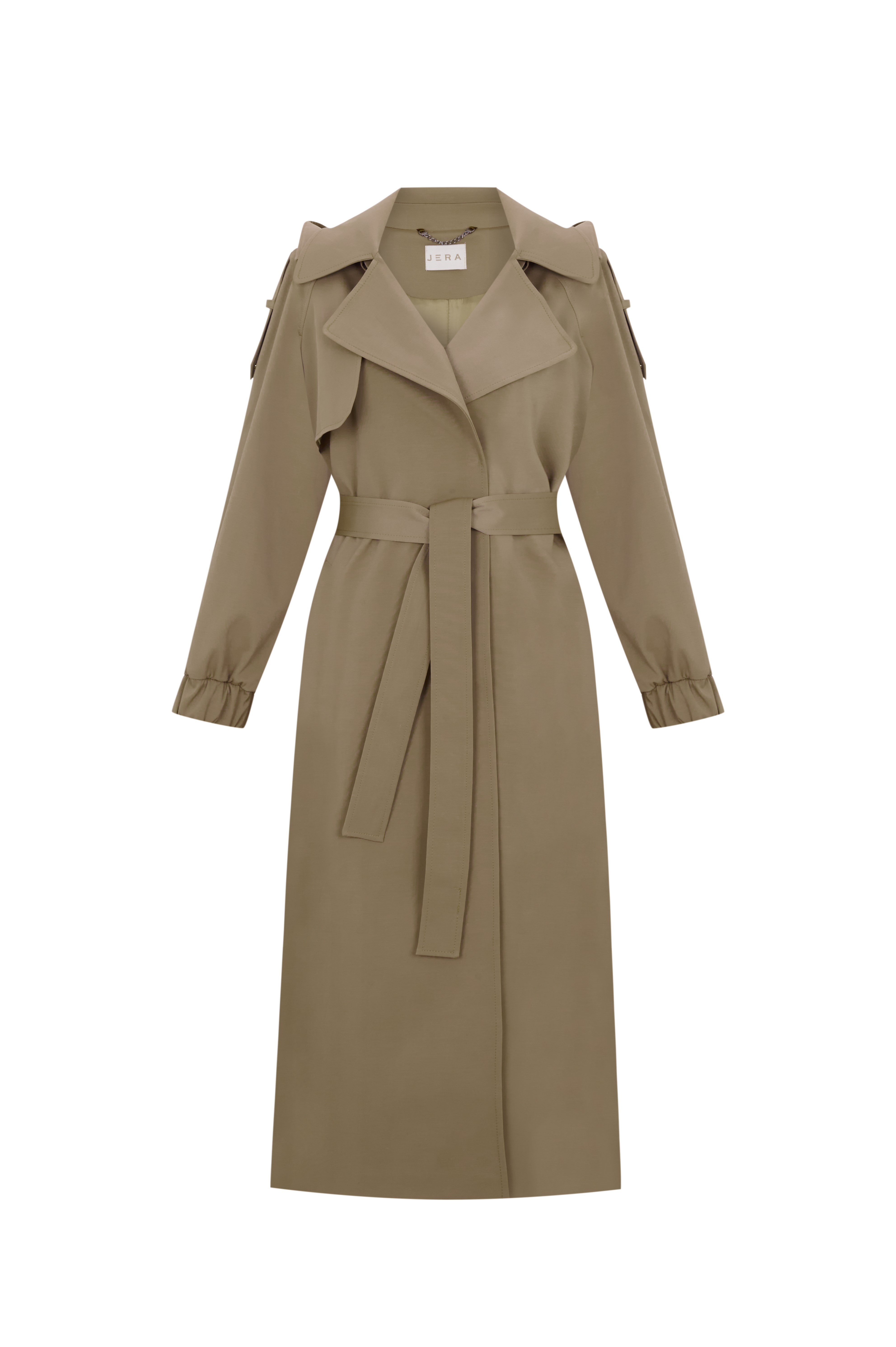 BISCUIT TRENCH COAT