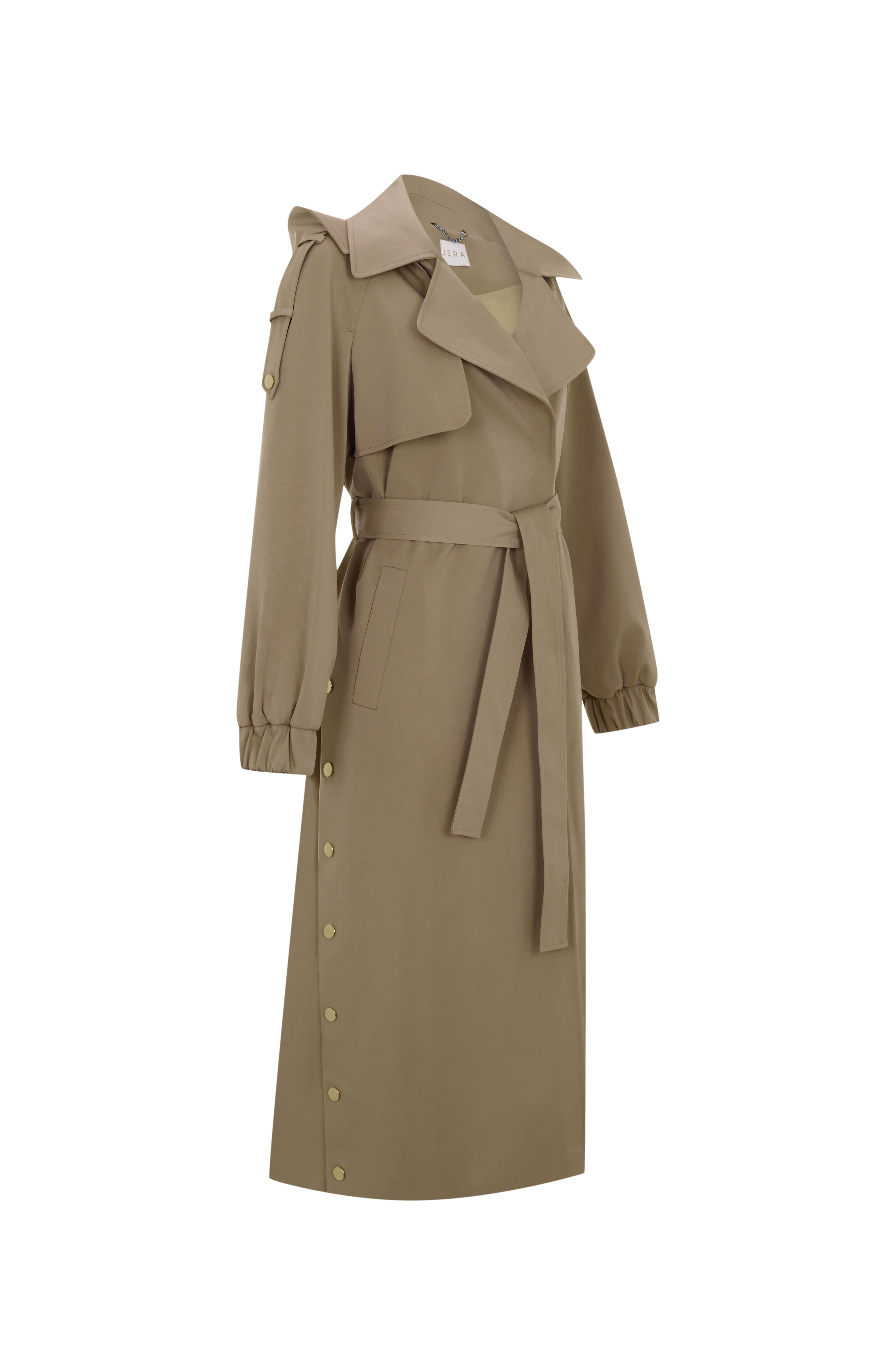 BISCUIT TRENCH COAT