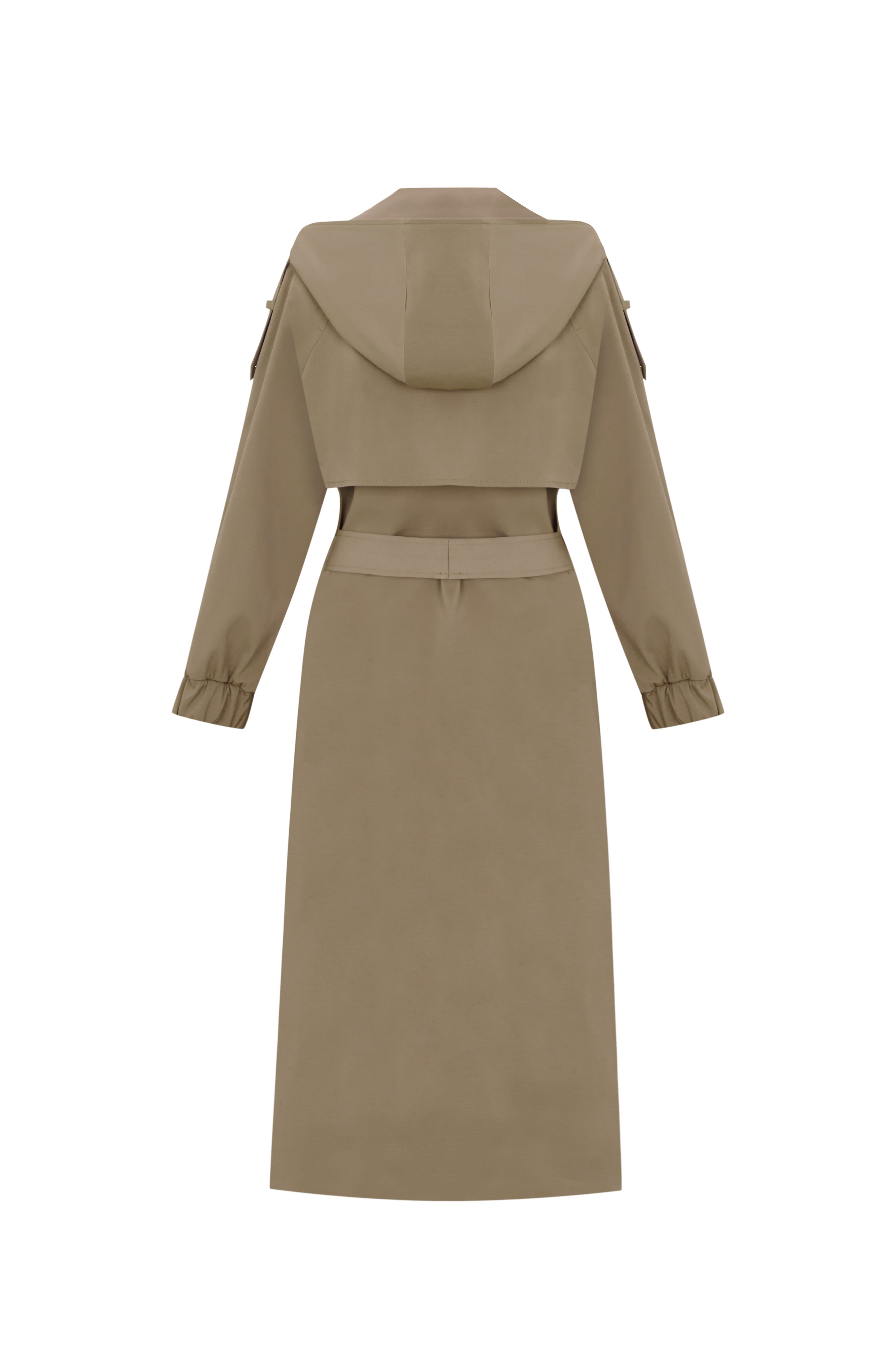 BISCUIT TRENCH COAT