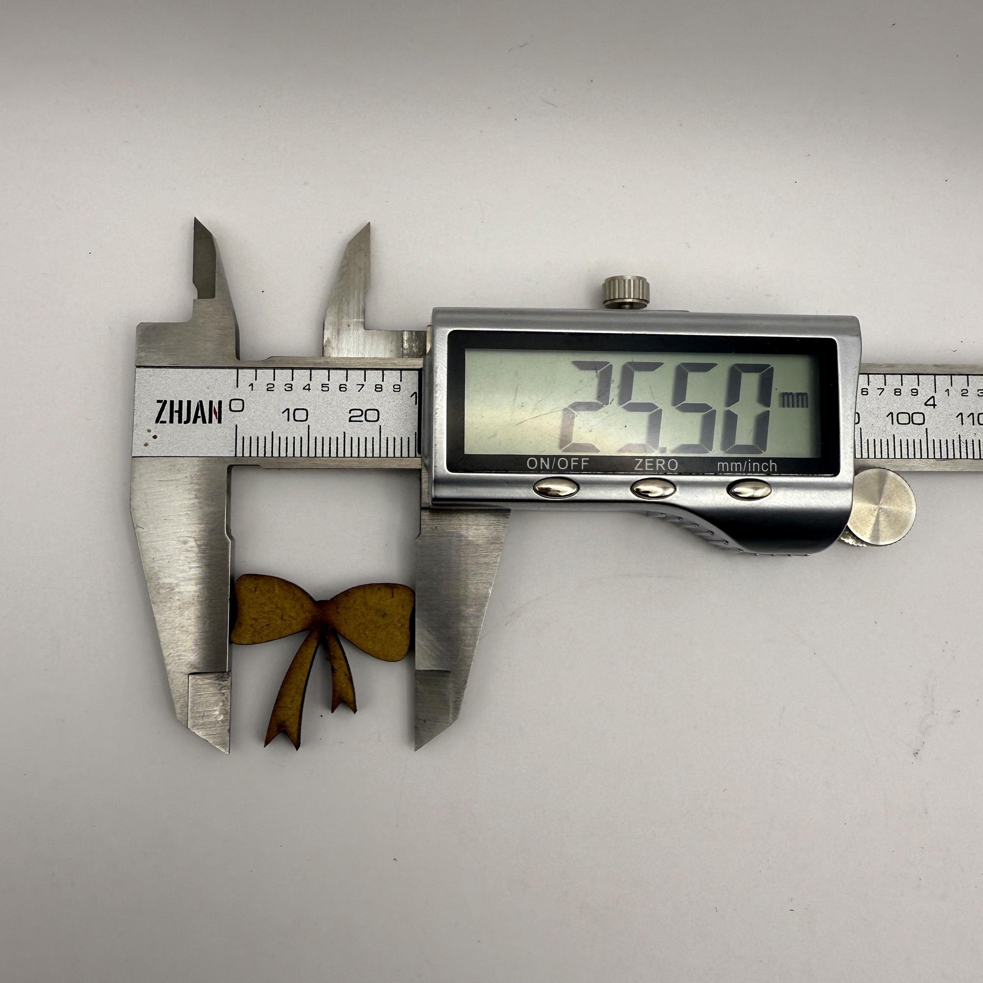 20 Adet Ahşap Küçük Kurdele Hobi Süs Parçaları