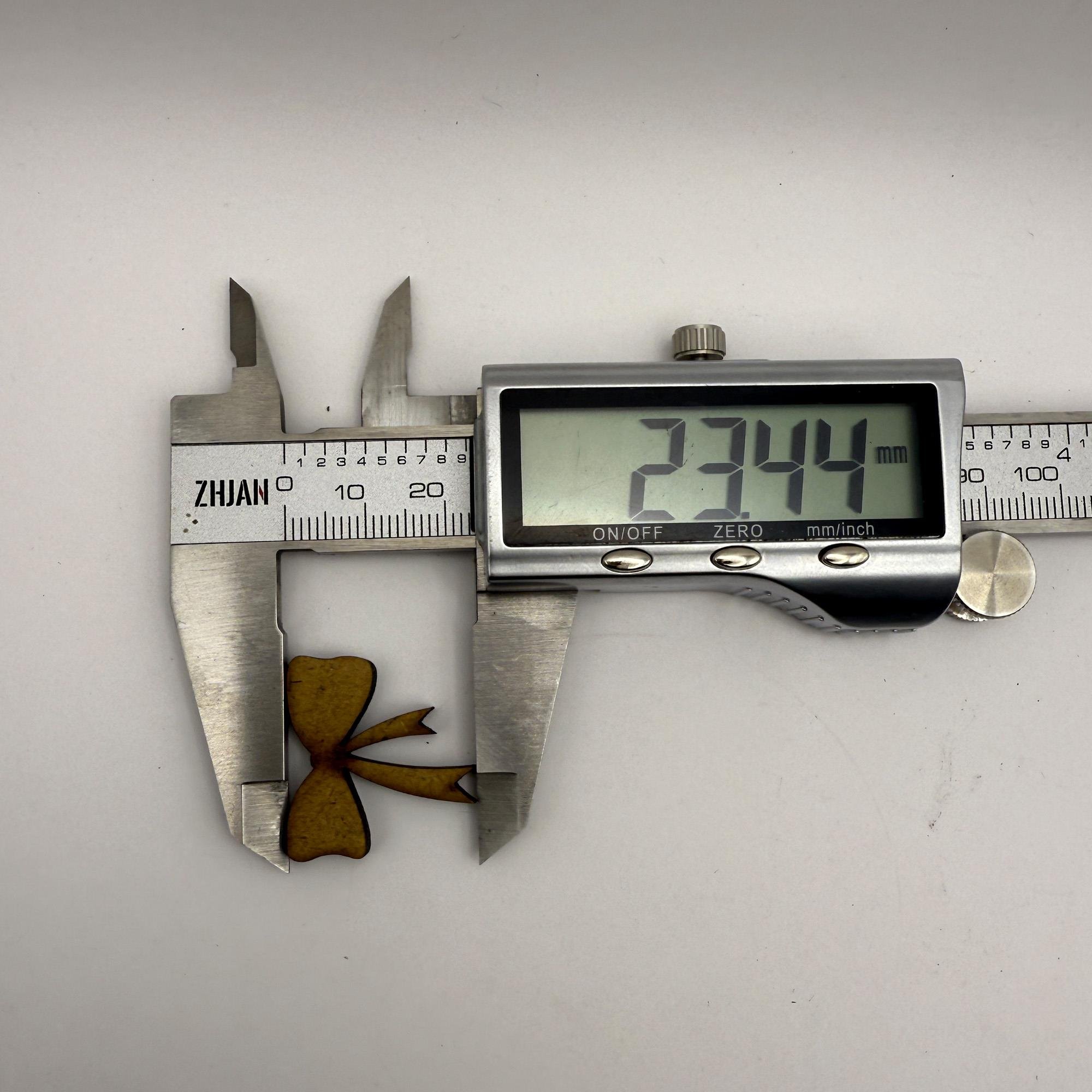 20 Adet Ahşap Küçük Kurdele Hobi Süs Parçaları