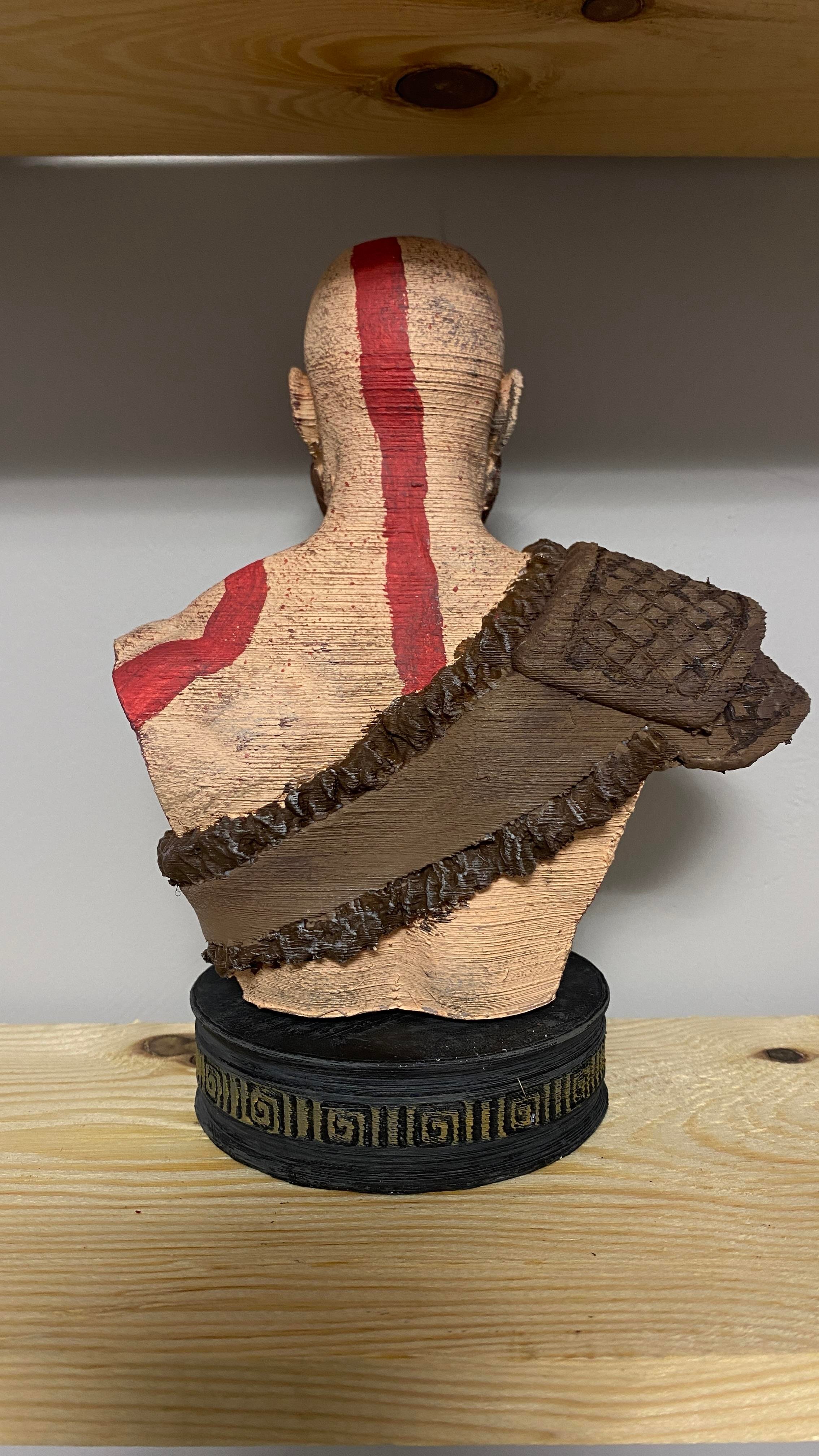 22 Cm Kratos Büst Figür