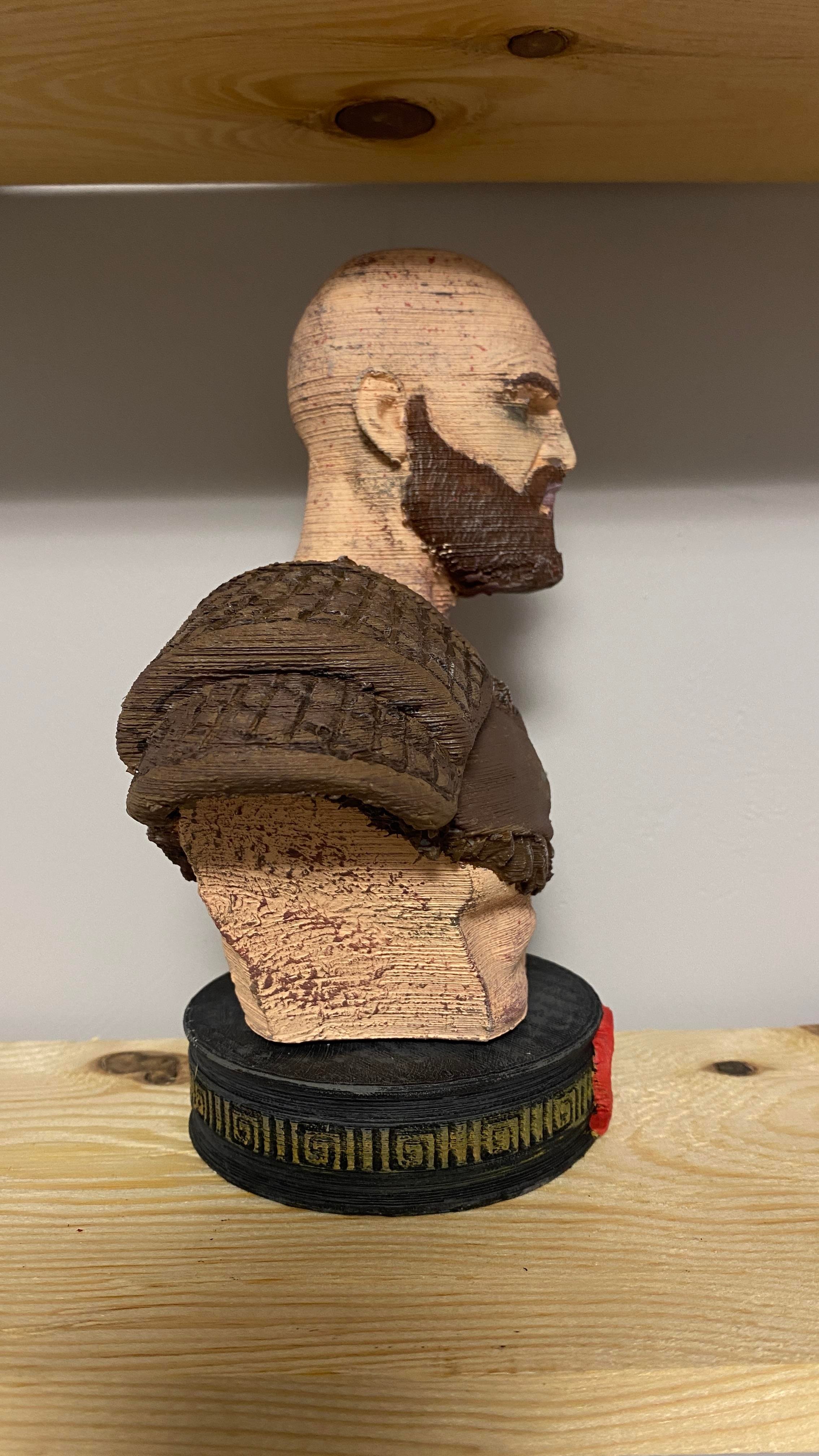 22 Cm Kratos Büst Figür