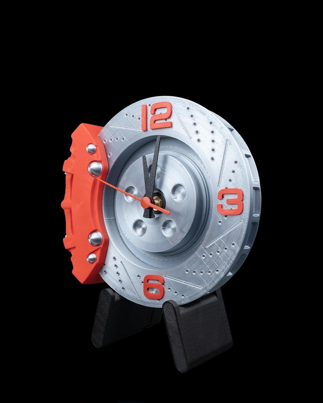 Brake Time Duvar Saati – Spor Fren Diski Tasarımlı Dekoratif Saat