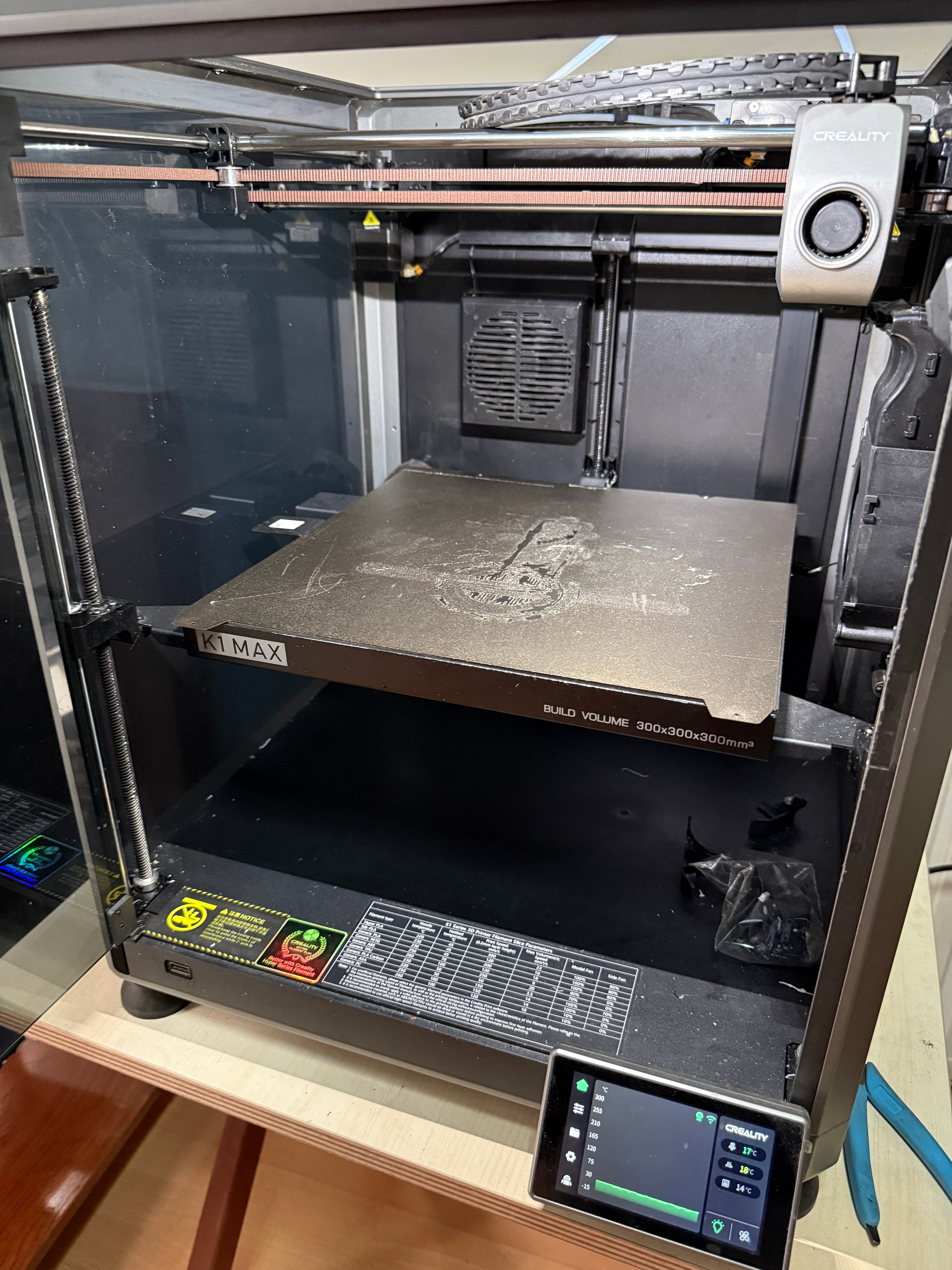 Creality K1 Max QS Yeni Nesil 3D Yazıcı 2. El ( B Kondisyon ) 
