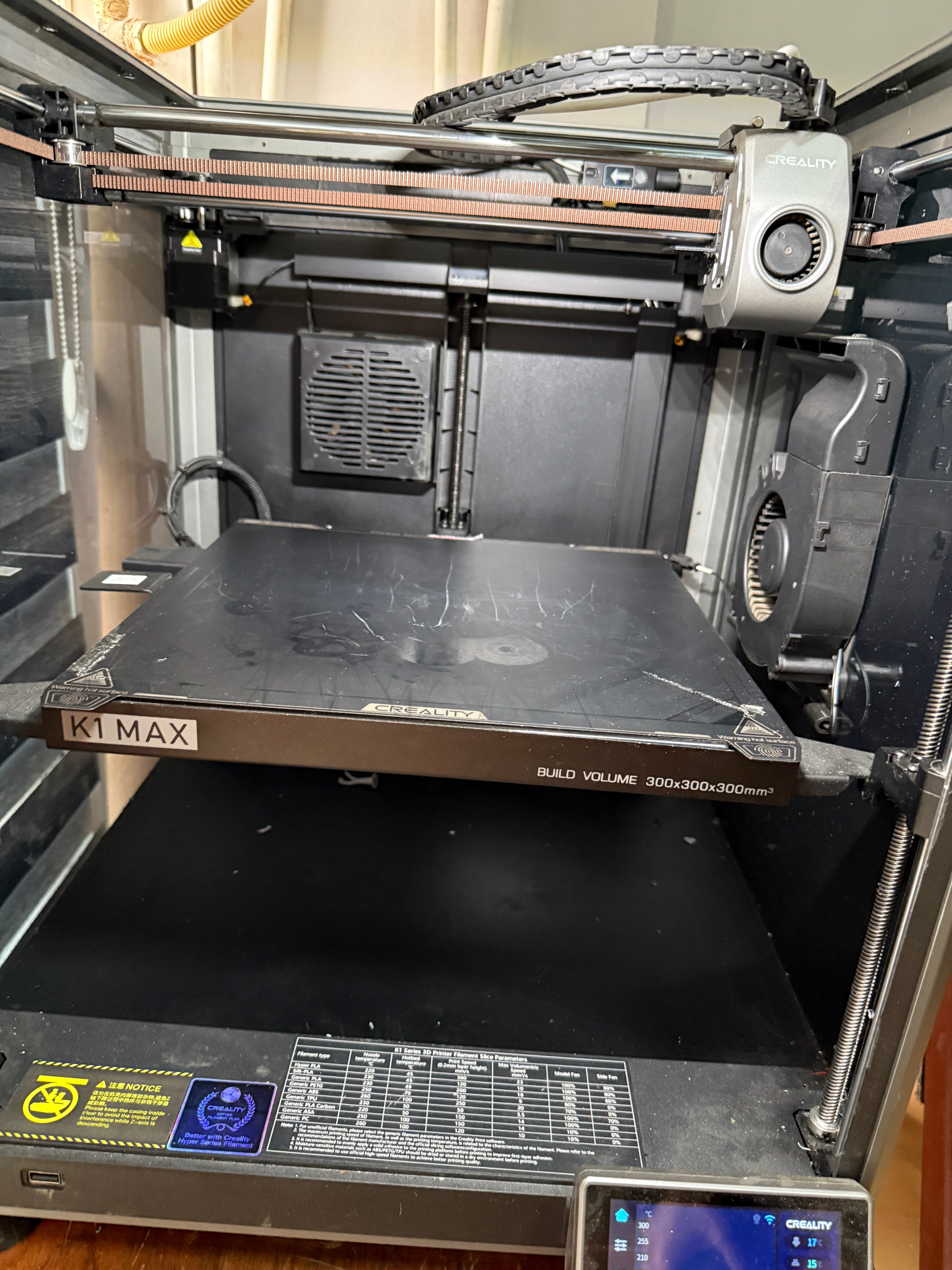 Creality K1 Max QS Yeni Nesil 3D Yazıcı 2. El ( B Kondisyon ) 