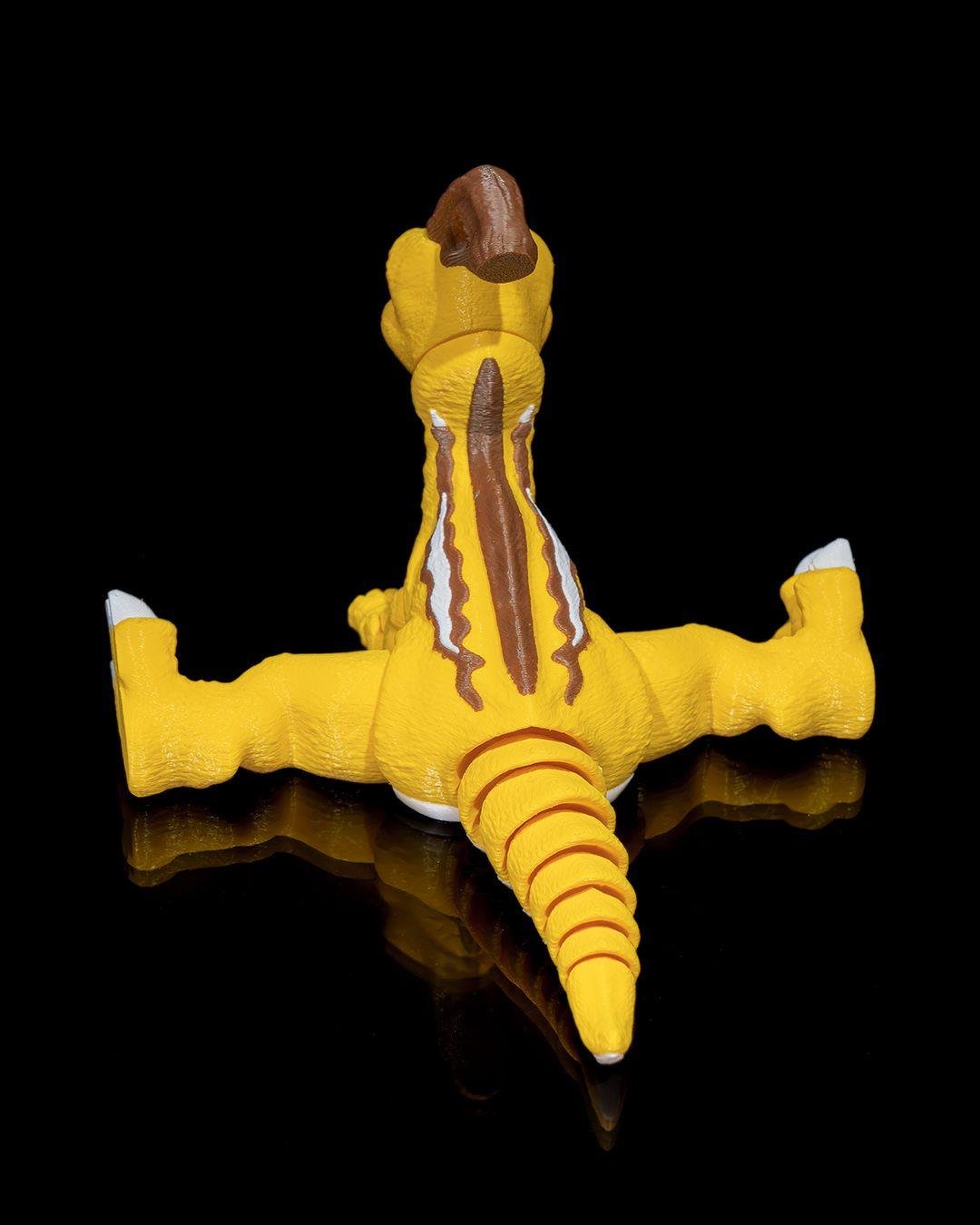 Hareketli Parasaurolophus Figürü