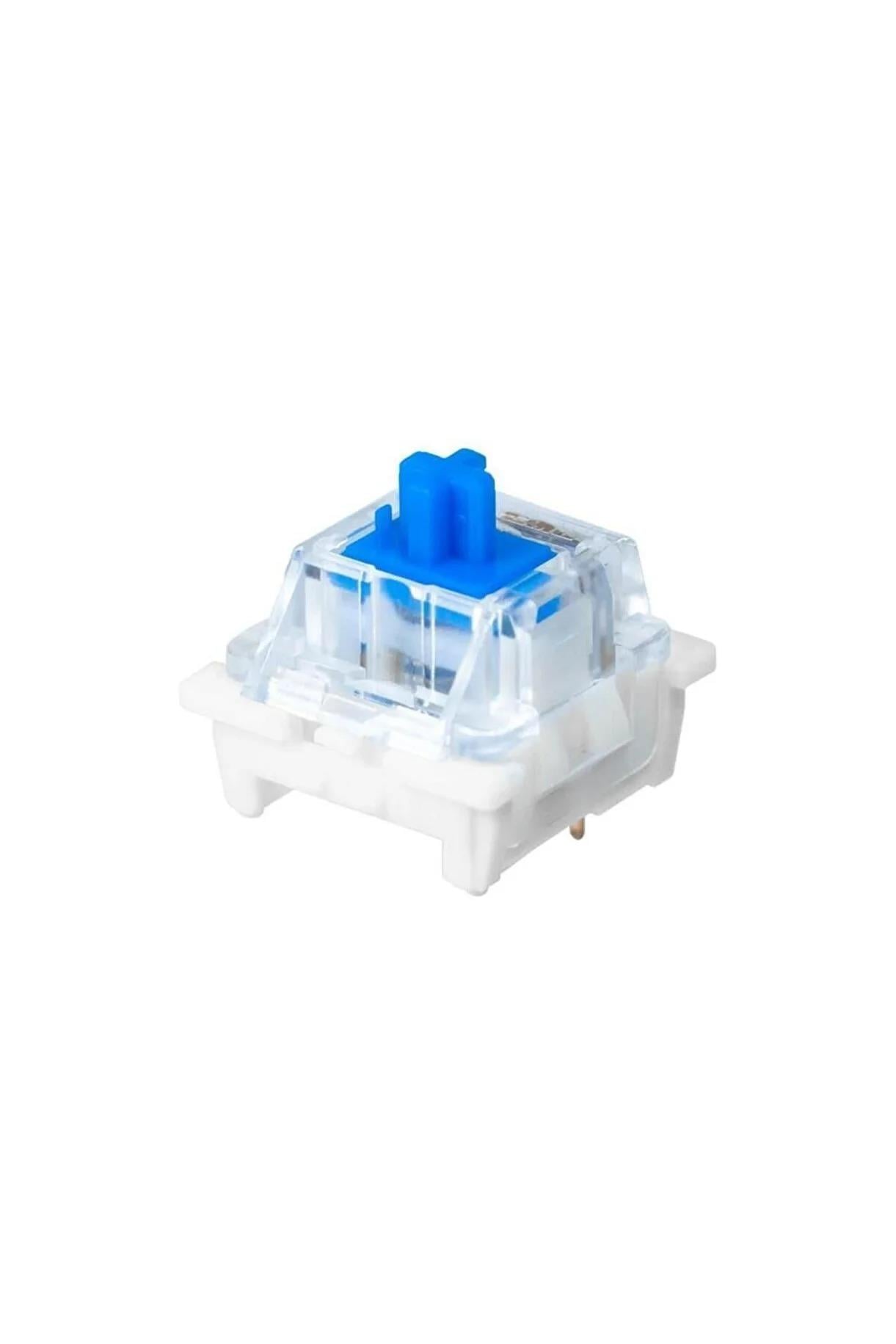 Mavi Clicky Mekanik Klavye Switch Seti (10'lu) – Net Tıklama Hissi Sunan Tactile Switch