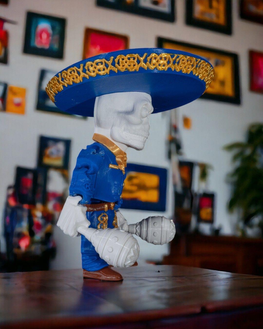 Ölümsüz Mariachi Figürü