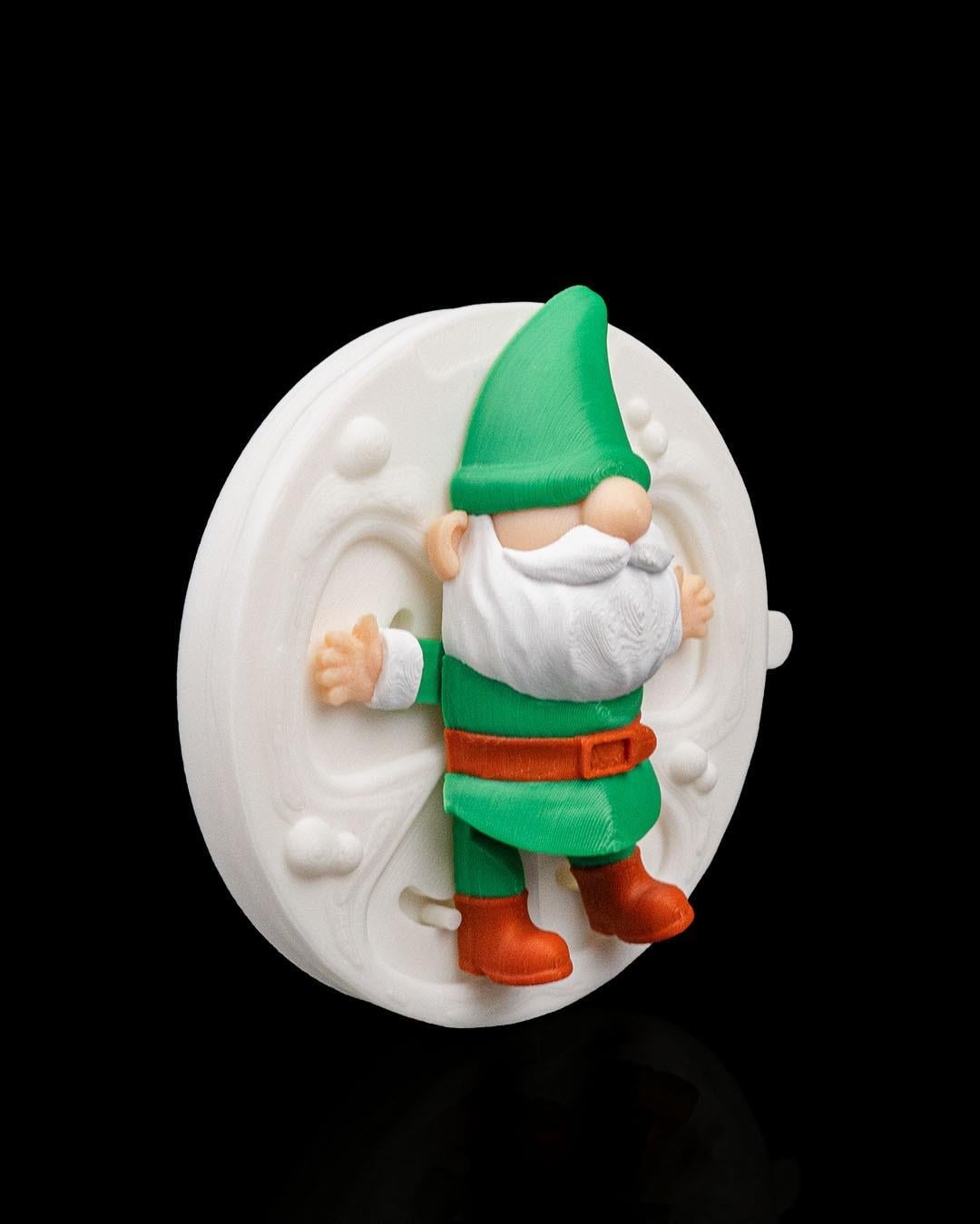 Snow Motion Cüce – 3D Baskı Hareketli Yılbaşı Dekoru