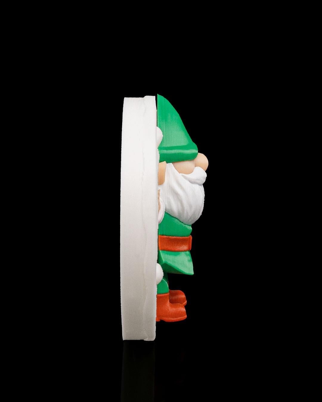Snow Motion Cüce – 3D Baskı Hareketli Yılbaşı Dekoru