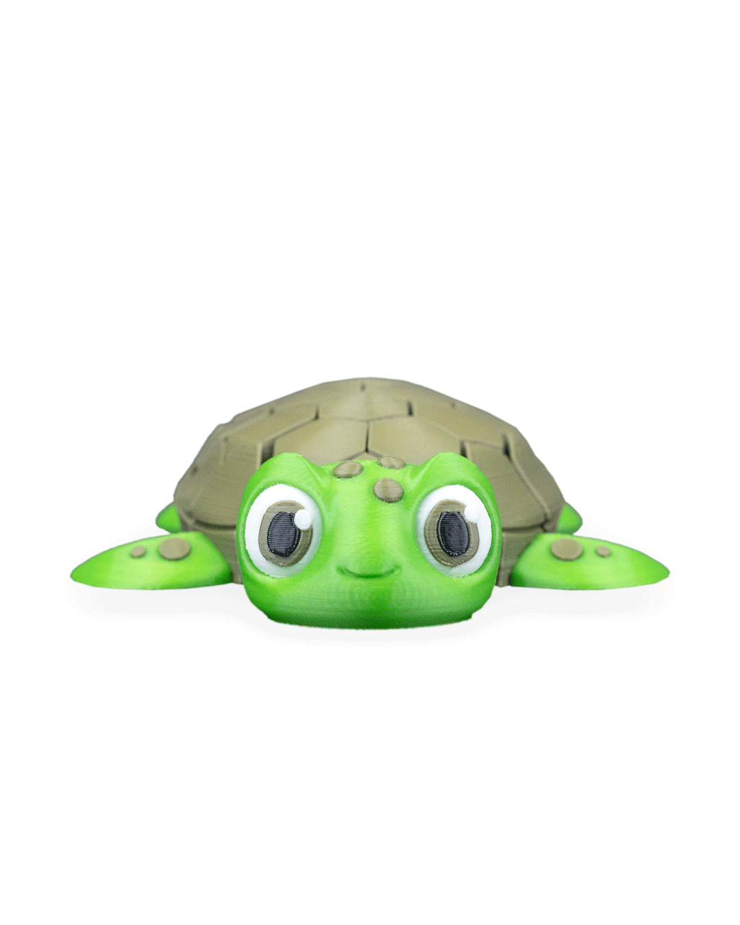 Tatlı Kaplumbağa Figürü Anahtarlık (3D Baskı)