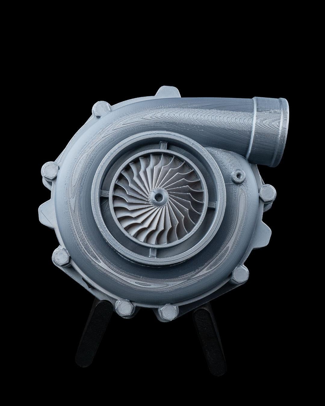Turbo Inferno Duvar Lambası – Turbo Görünümlü 3D Dekoratif Aydınlatma