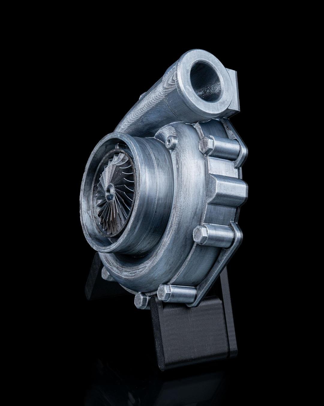 Turbo Inferno Duvar Lambası – Turbo Görünümlü 3D Dekoratif Aydınlatma