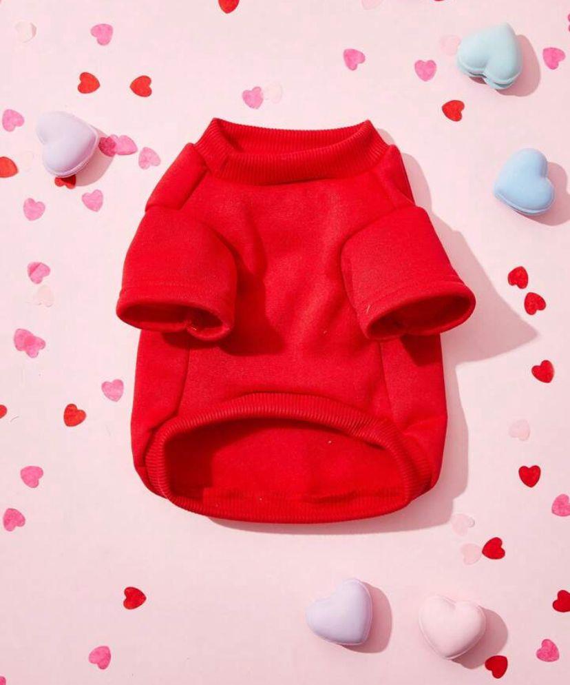 AP2393 KIRMIZI SWEAT LOVE