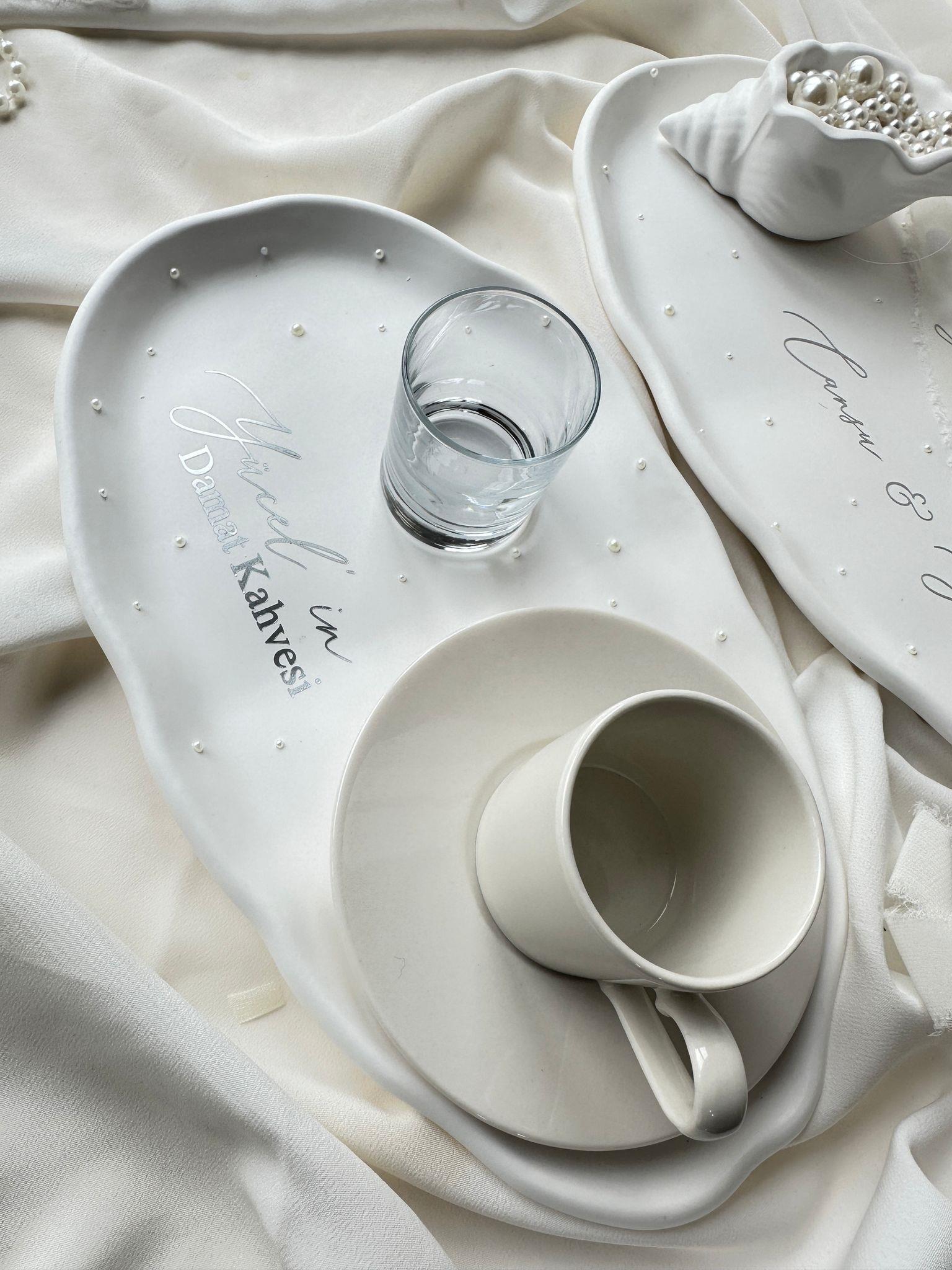 İkili Beton Tepsi Takımı – Oval