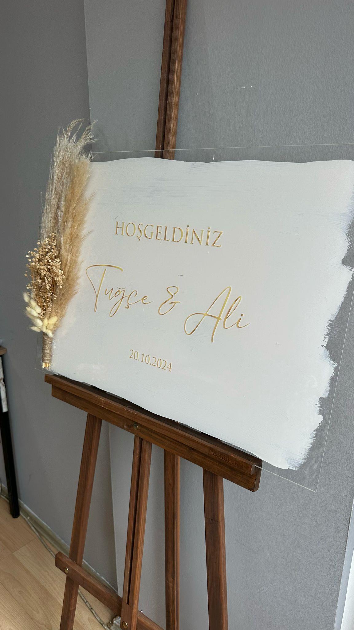 Kuru çiçekli pano