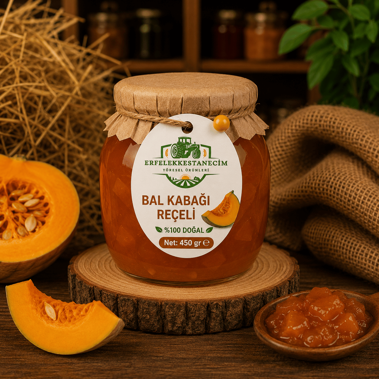 Bal Kabağı Reçeli 450 GR