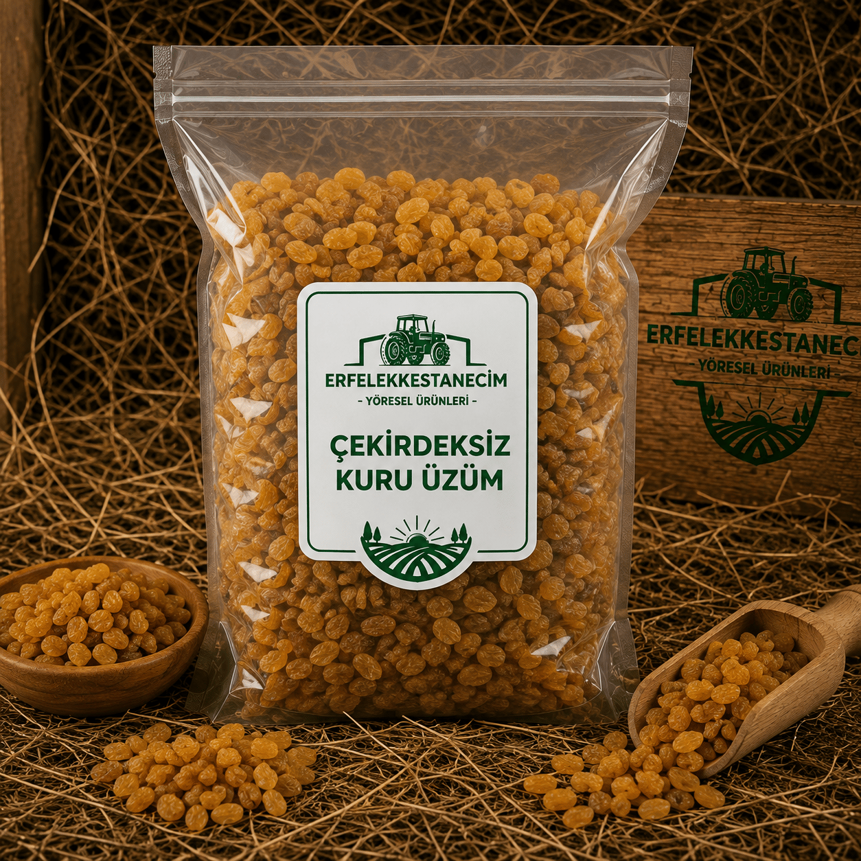Çekirdeksiz  Kuru Üzüm 250 gr