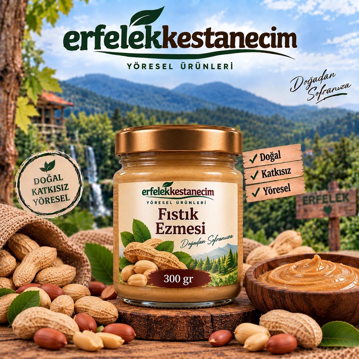 Fıstık Ezmesi 300 GR
