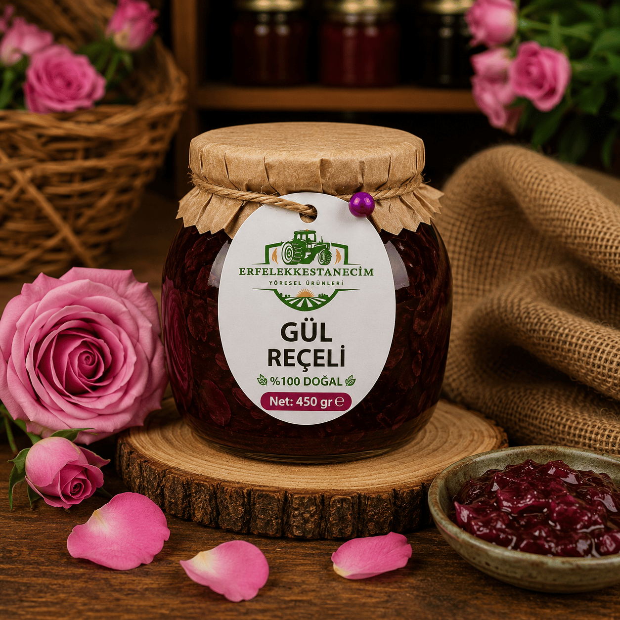 Gül Reçeli 450 GR