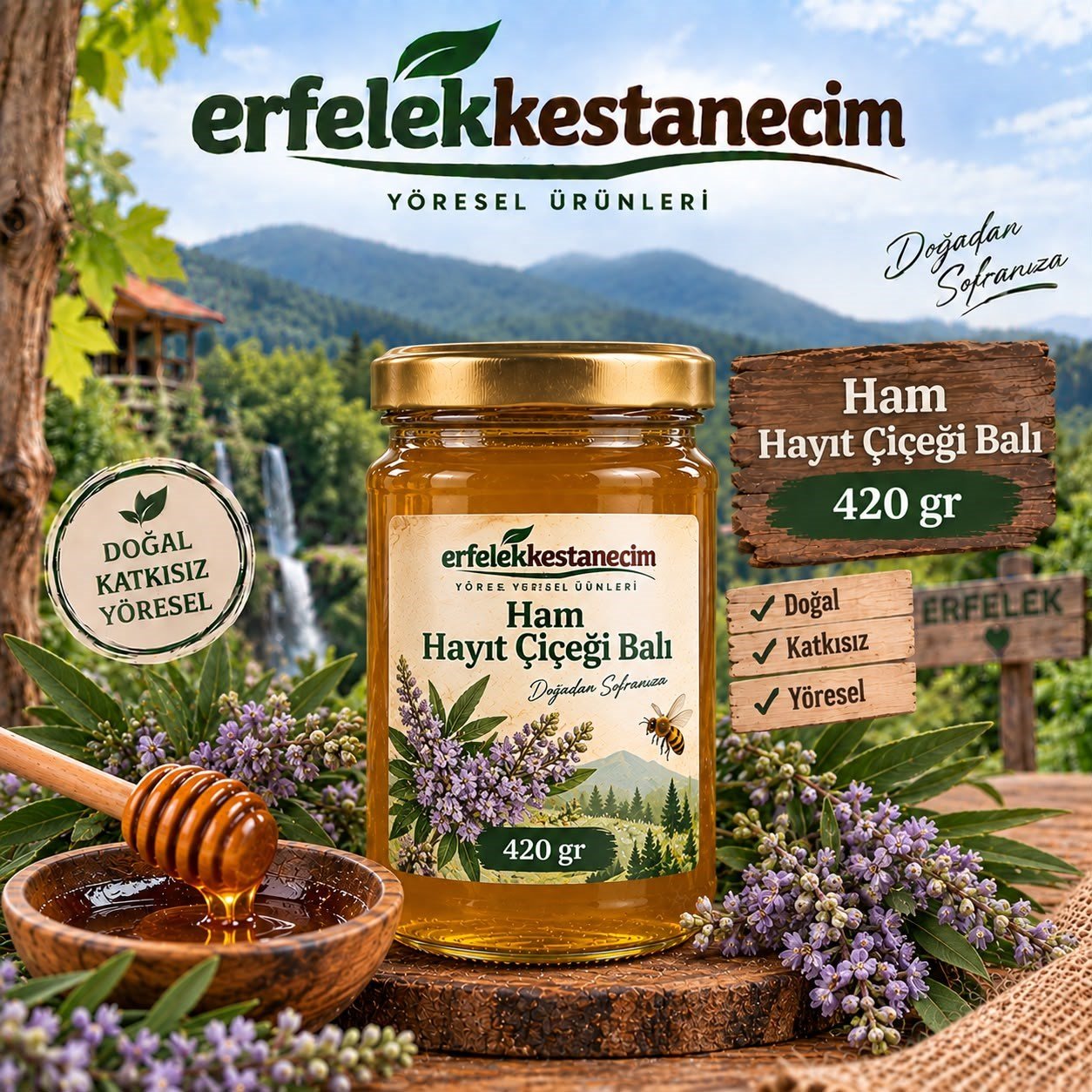Ham Hayıt Çiçeği Balı 420 gr