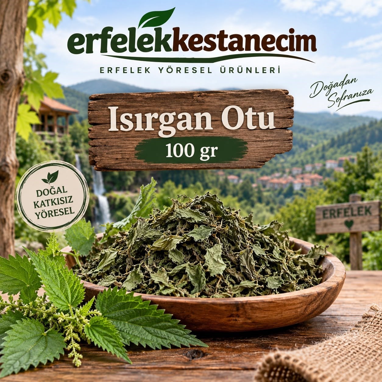 Isırgan Otu Kurutulmuş 100 gr