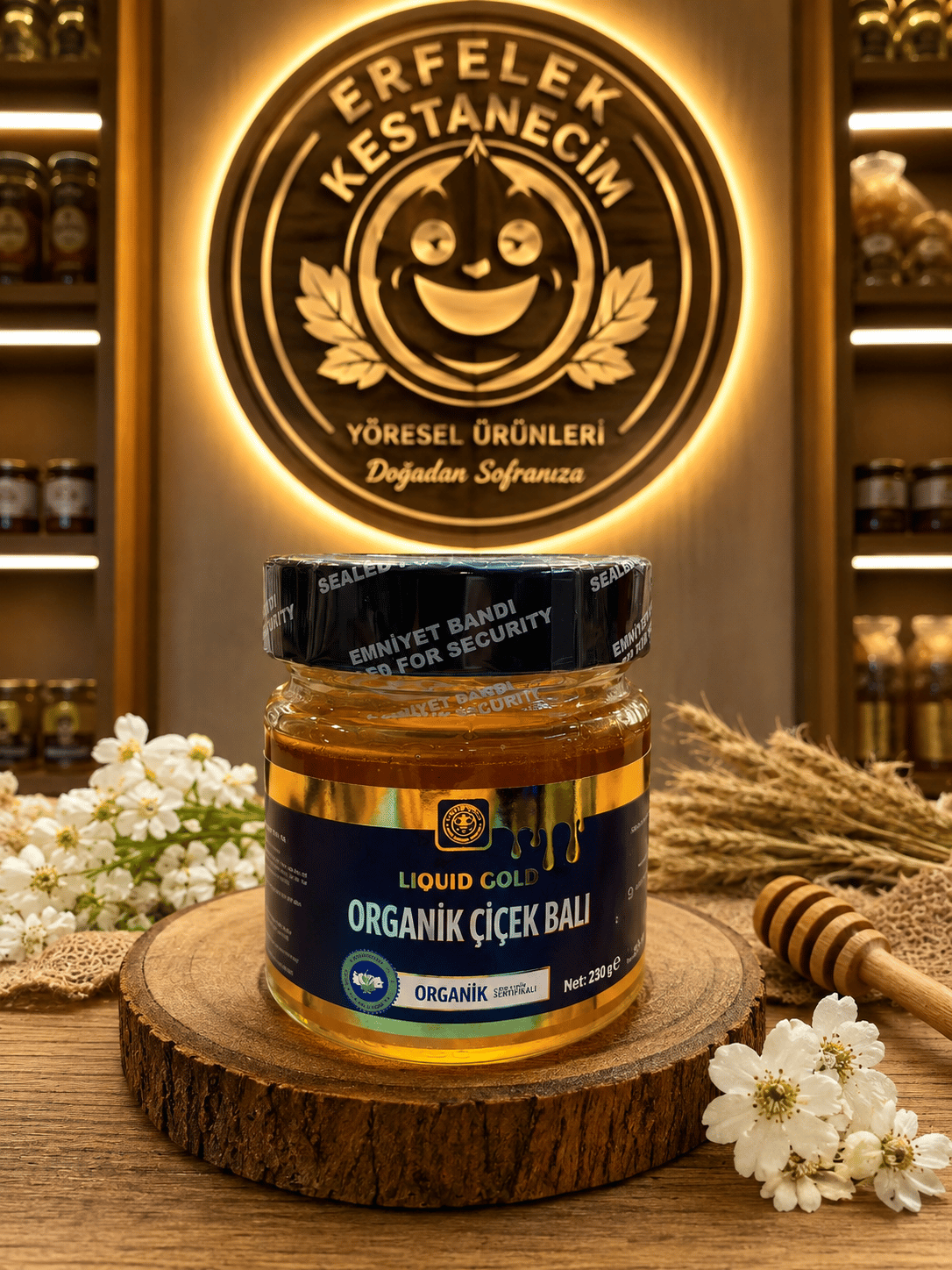 Organik Çiçek Balı 230 gr