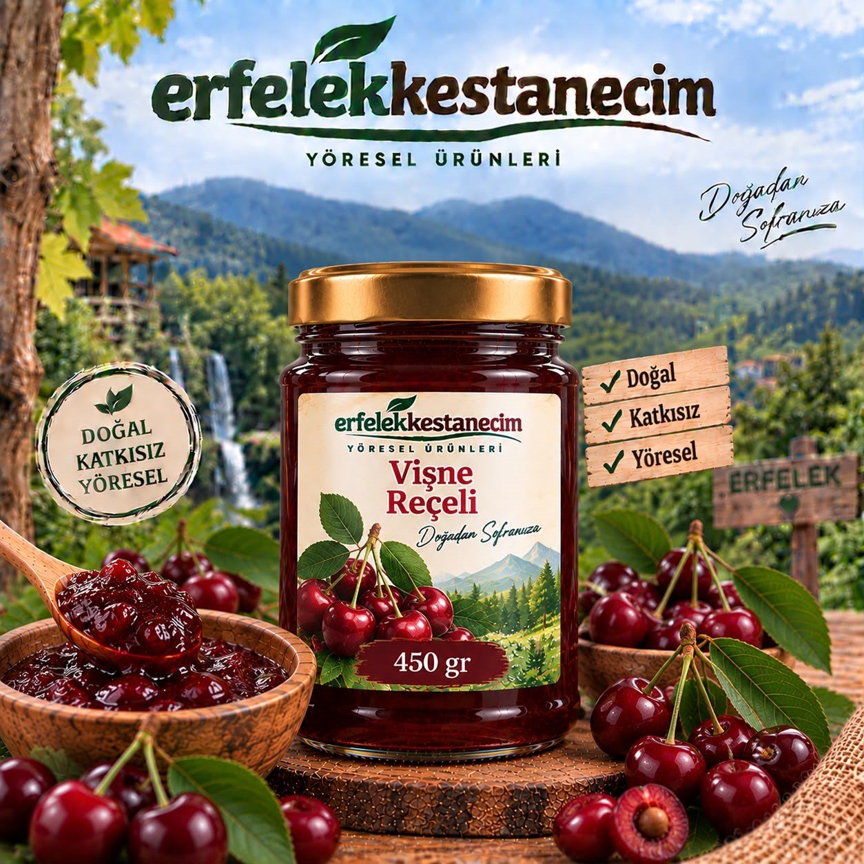 Vişne Reçeli 450 GR