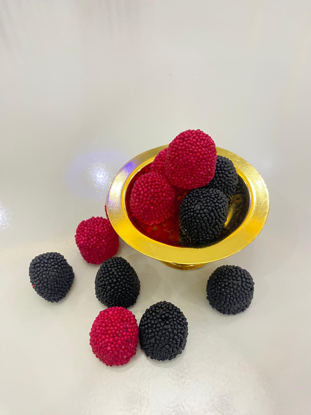 Berries  Ahududu Aromalı Yumuşak Şekerleme 