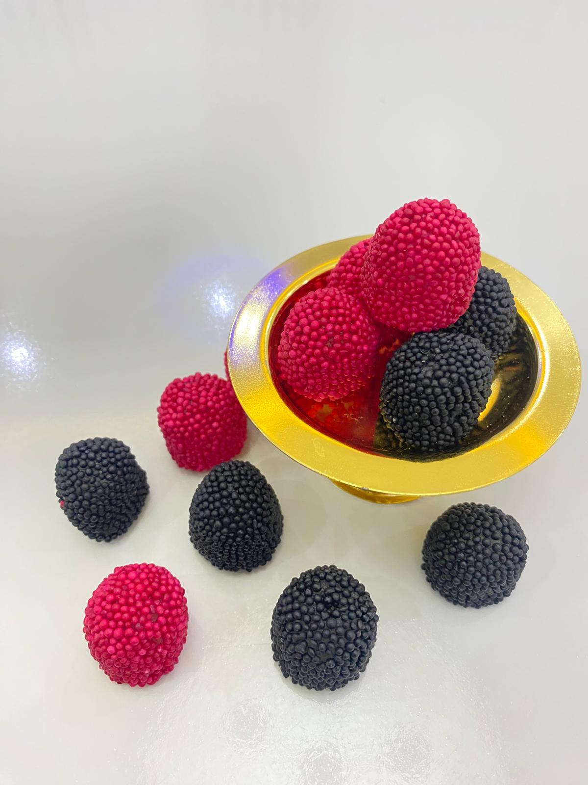 Berries  Ahududu Aromalı Yumuşak Şekerleme 