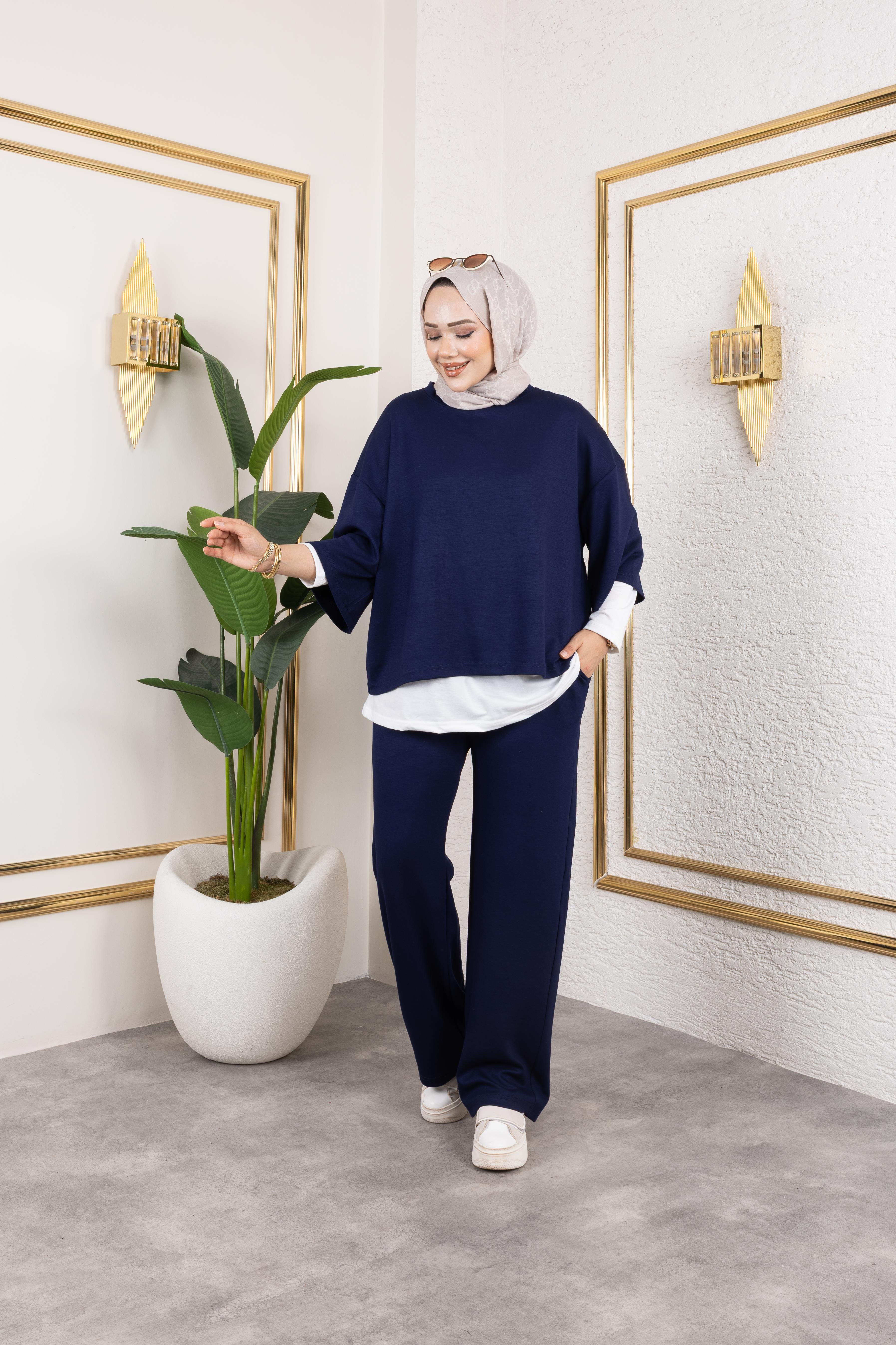 3'lü Takım | Lacivert