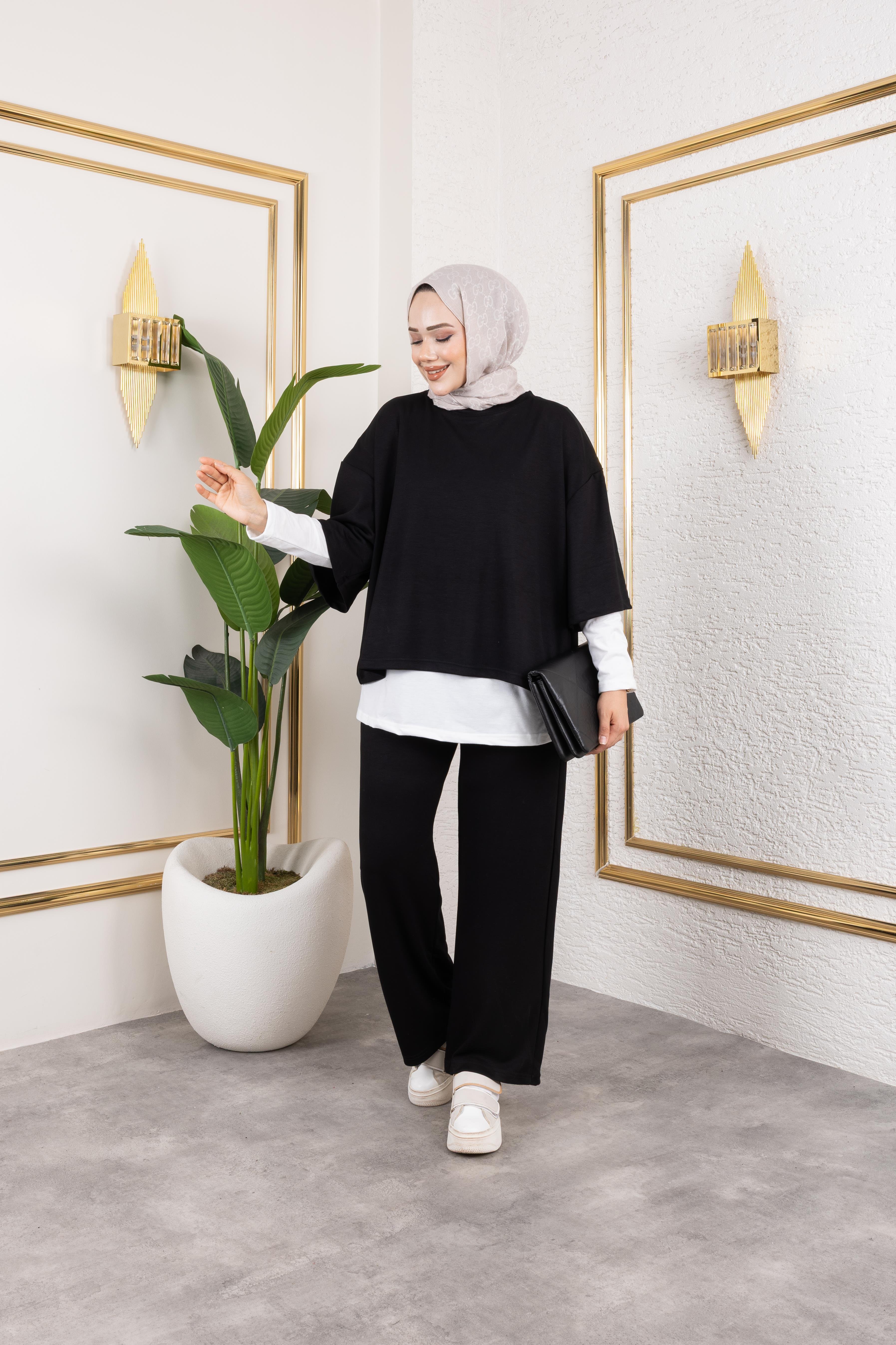 3'lü Takım | Siyah